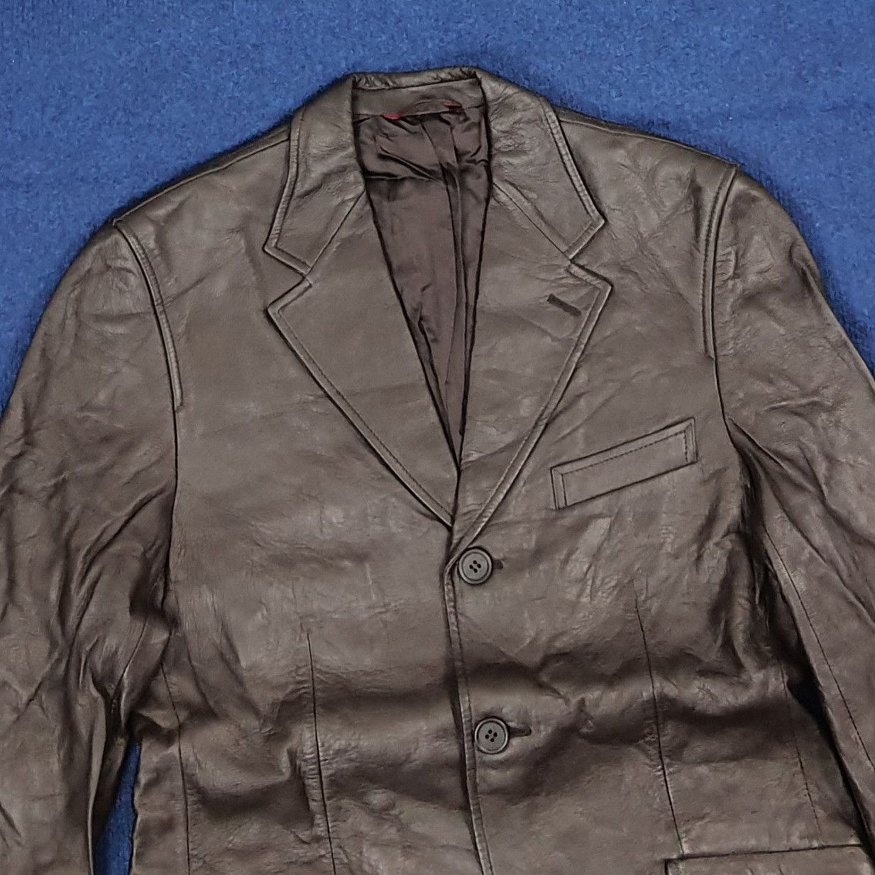 Paul Smith Vintage Paul Smith London Leather Blazer Jacket C275N12 Size US S / EU 44-46 / 1 - 2 Thumbnail
