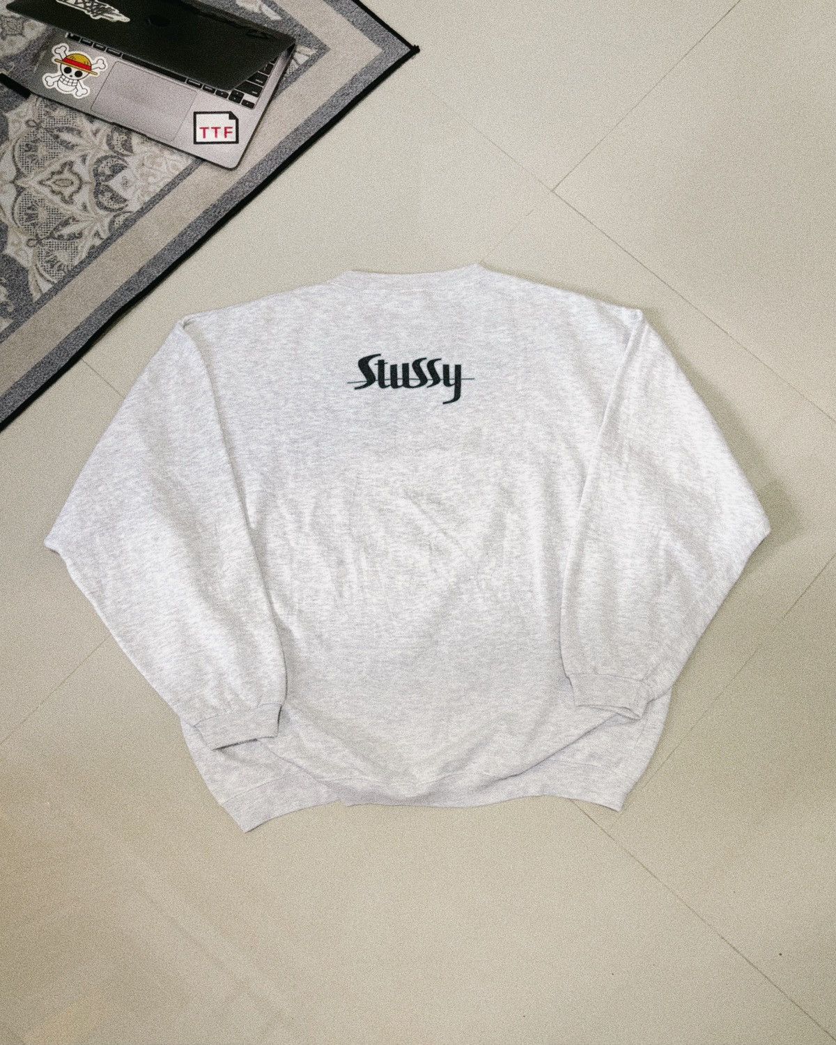Stussy Rare Vintage Sweatshirt Stussy S Logo Size US XL / EU 56 / 4 - 2 Thumbnail