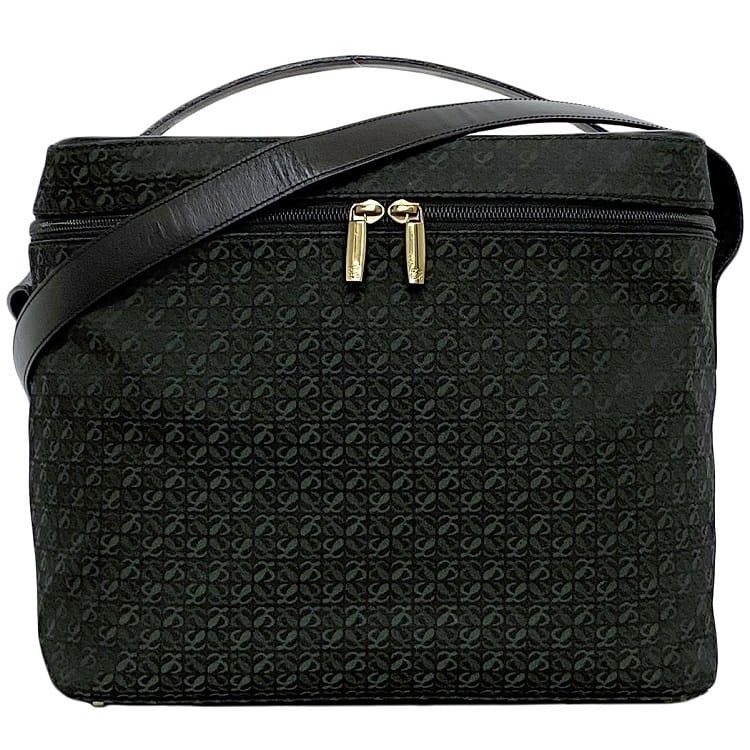 Loewe LOEWE Shoulder Bag Black Cotton Size ONE SIZE - 1 Thumbnail
