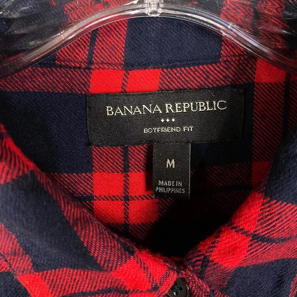 Banana Republic Banana Republic Button Up Top Women's Medium Boyfriend Fit Size M / US 6-8 / IT 42-44 - 3 Thumbnail