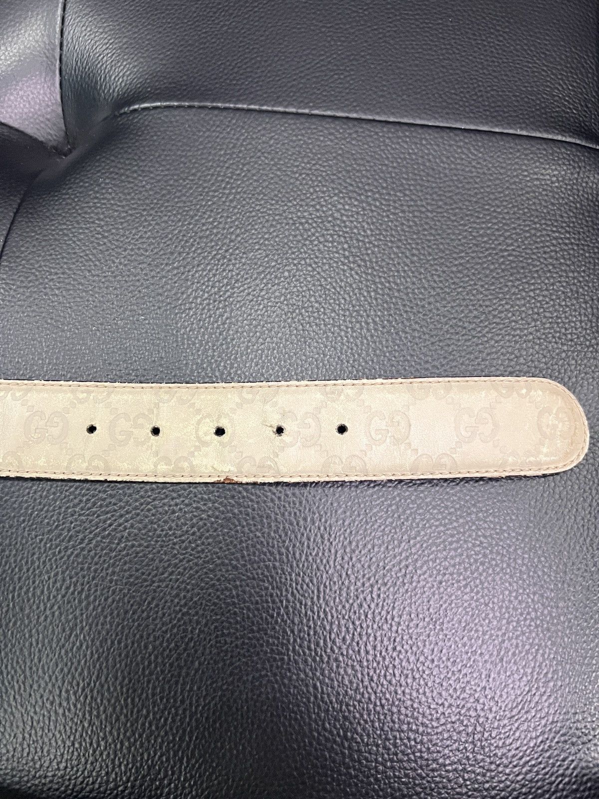 Gucci Gucci Double G Embossed Monogram Belt Size ONE SIZE - 13 Thumbnail