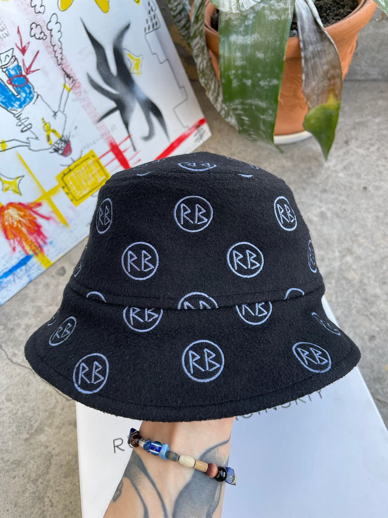 Ruslan Baginskiy Ruslan Baginskiy Hat bucket Size ONE SIZE - 6 Thumbnail