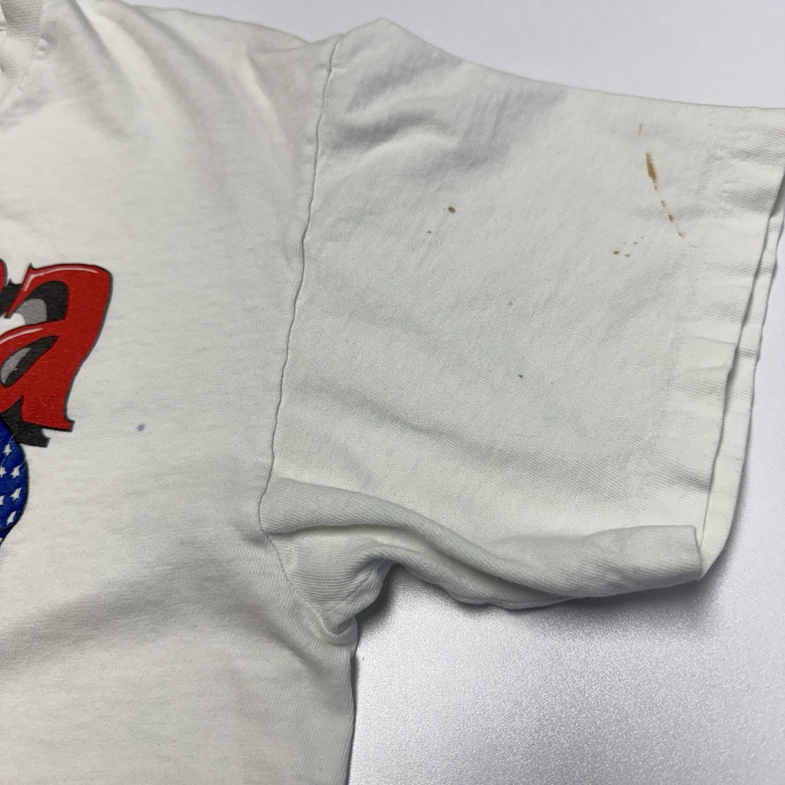 Vintage Vintage 90s Arizona Down Under T Shirt Mens Large White Fo Size US L / EU 52-54 / 3 - 6 Thumbnail
