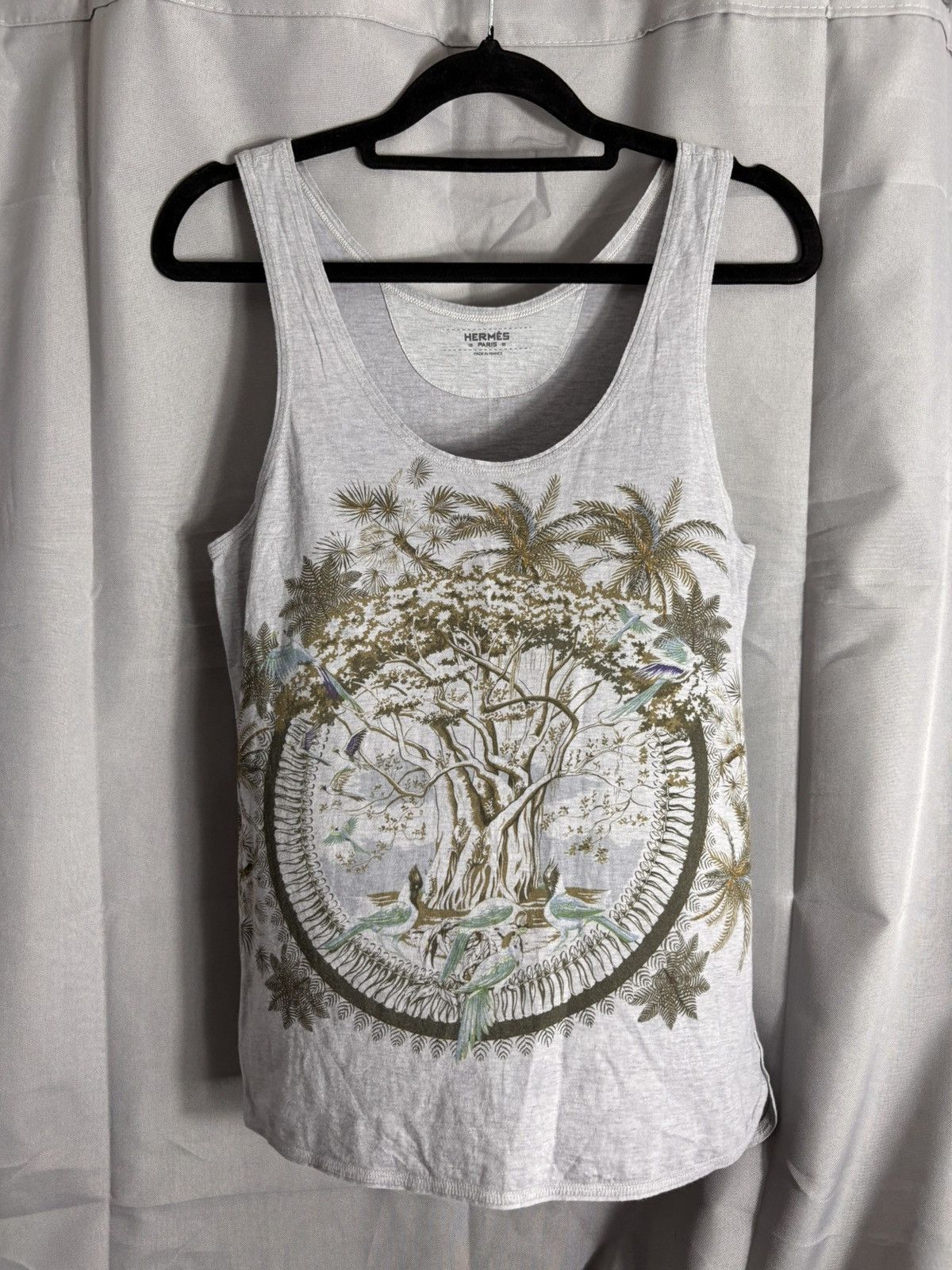 Hermes Hermes Paris Tank Top Size XXS / US 00 / IT 34 - 1 Thumbnail