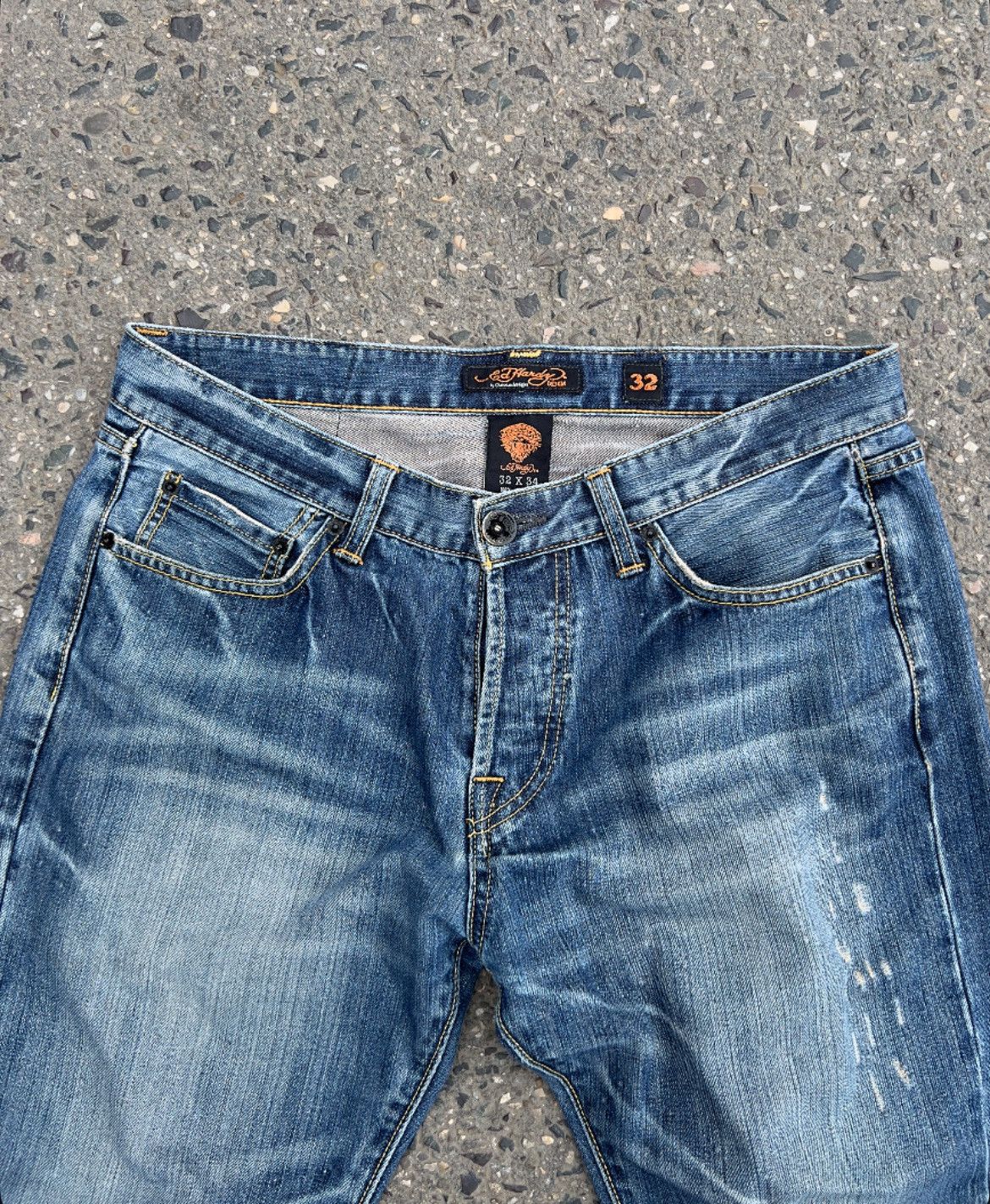 Christian Audigier × Ed Hardy × True Religion y2k's ed hardy final boss Size US 32 / EU 48 - 4 Thumbnail