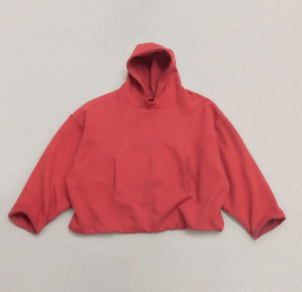 Los Angeles Apparel Yeezy Unreleased Red Double Layer Hoodie Size US S / EU 44-46 / 1 - 1 Thumbnail