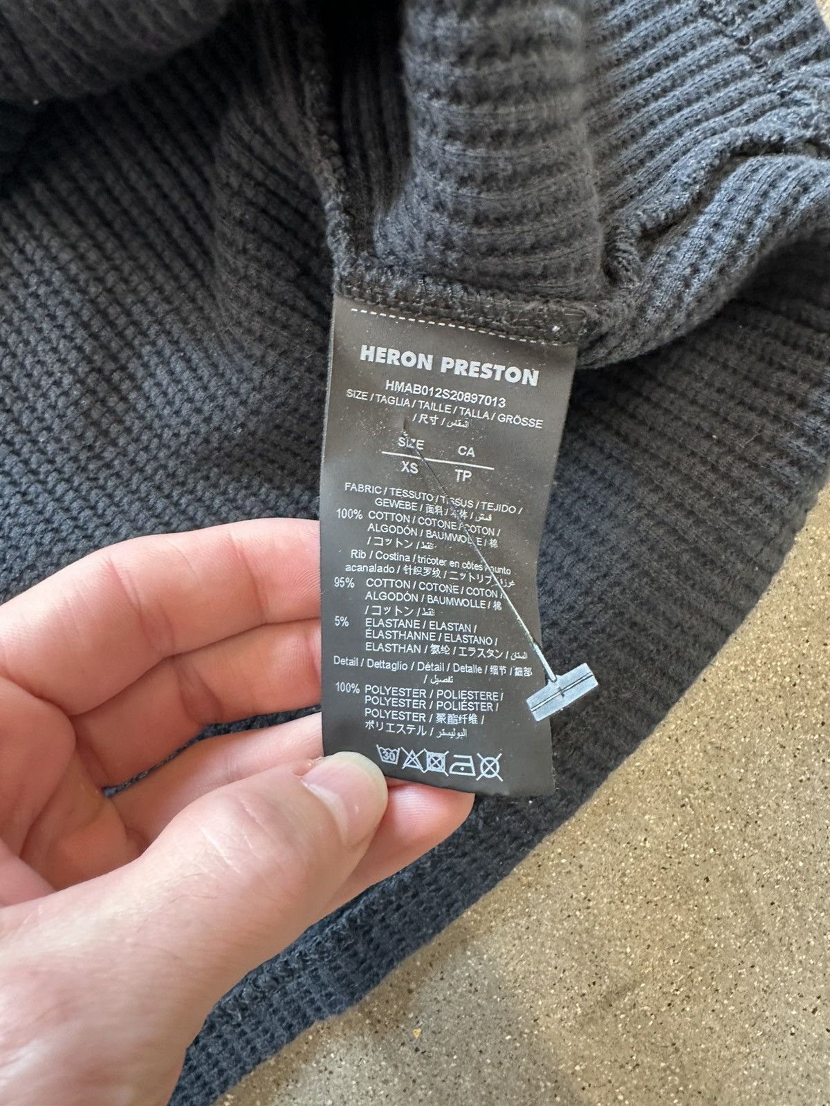 Heron Preston Heron Preston Thermal Long Sleeve Black Size US XS / EU 42 / 0 - 3 Thumbnail