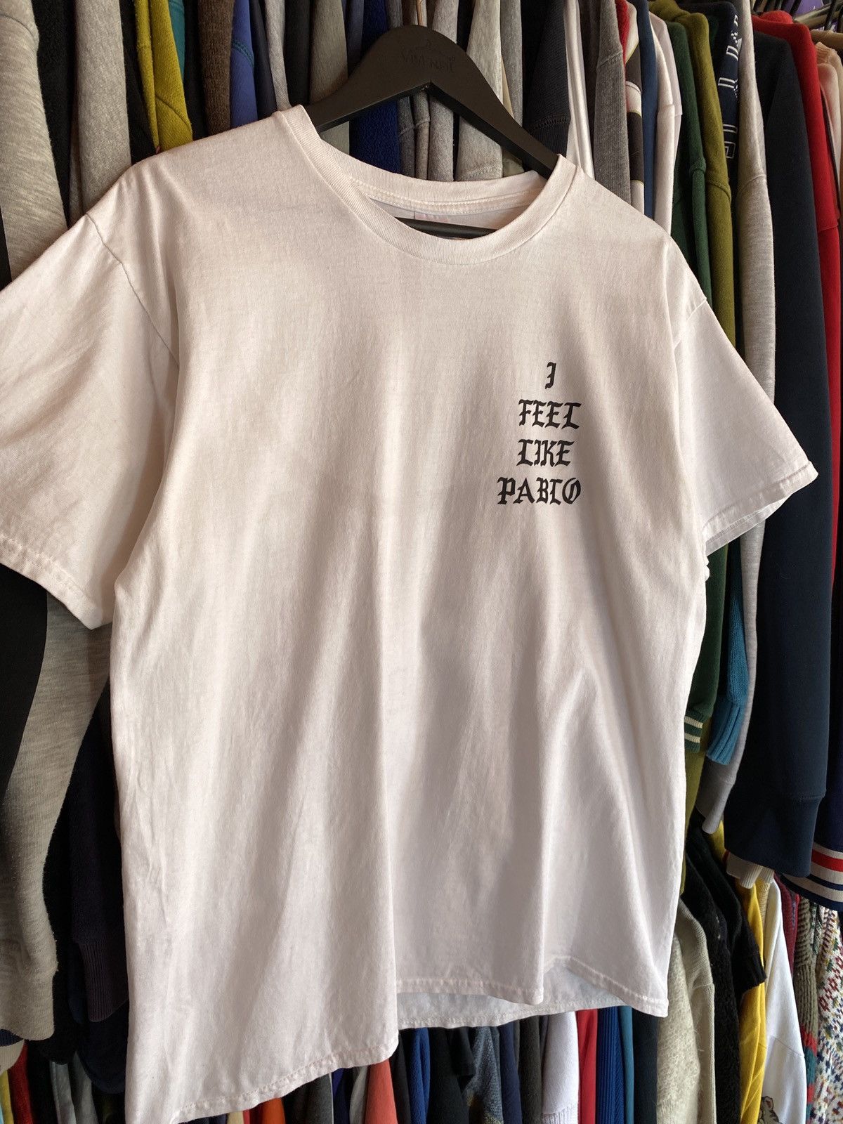 Rap Tees I FEEL LIKE PABLO VINTAGE T-SHIRT Y2k Size US L / EU 52-54 / 3 - 4 Thumbnail