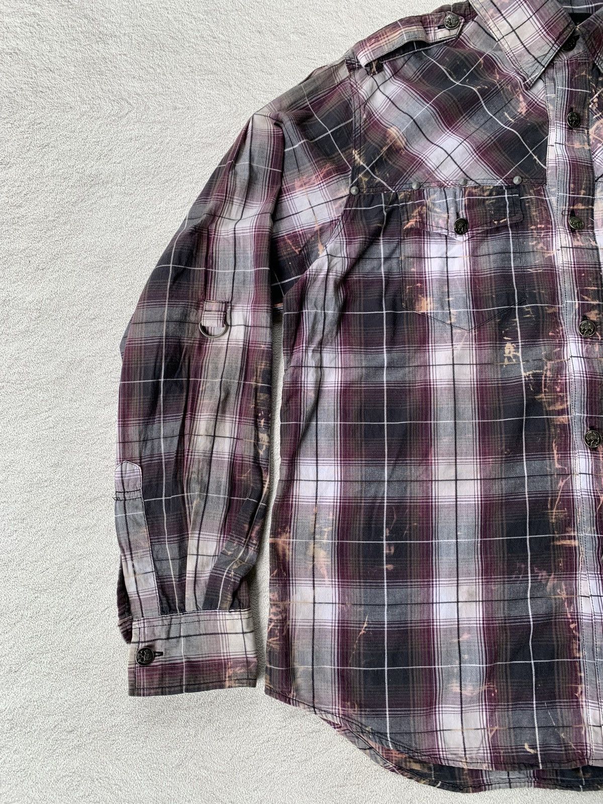 BERNINGS SHO 2000s Berning Sho Studs Button Shirt Size US M / EU 48-50 / 2 - 2 Thumbnail