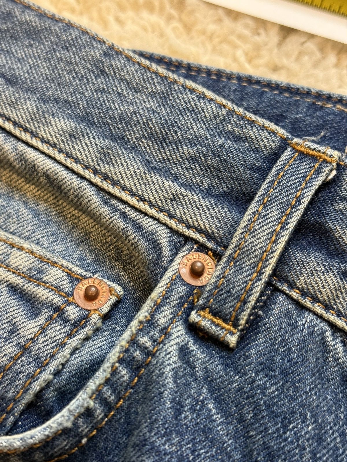 Balenciaga Balenciaga Heal Bite Jean Denim Size US 30 / EU 46 - 7 Thumbnail
