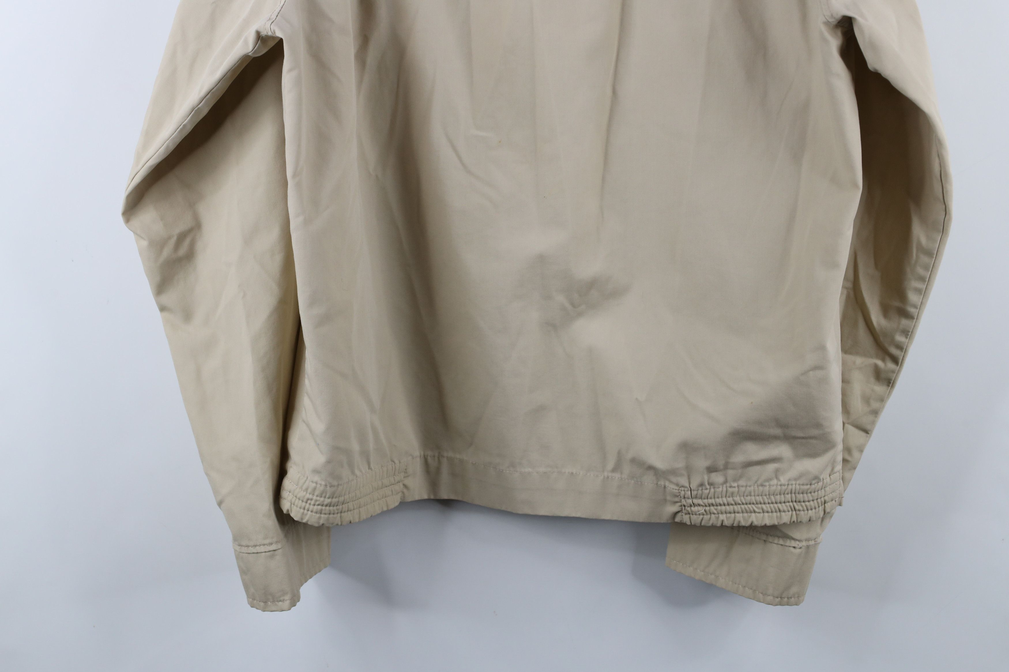 Vintage Vintage 70s Streetwear Zip Cafe Racer Bomber Jacket Beige Size US M / EU 48-50 / 2 - 15 Thumbnail