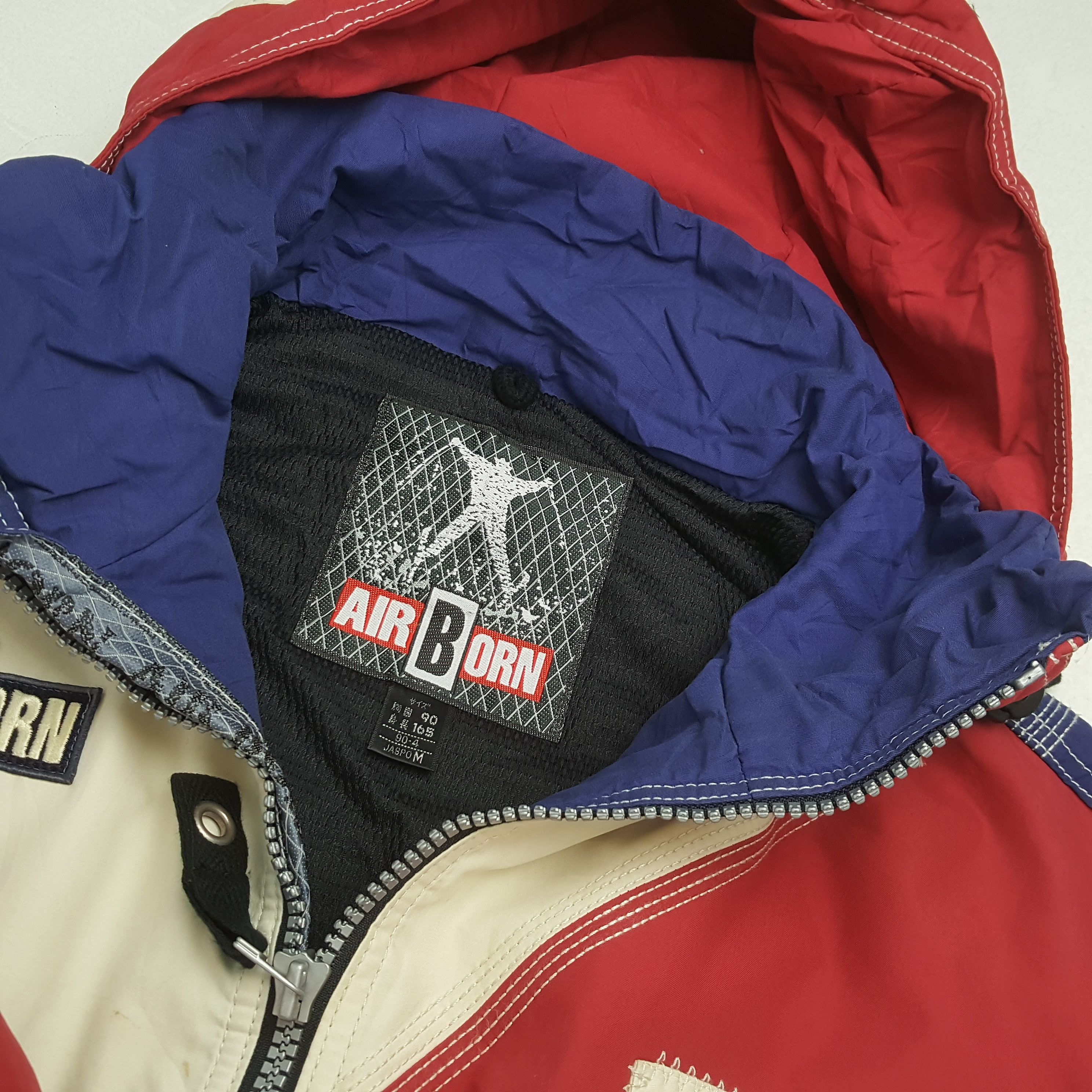 Japanese Brand × Vintage Vintage AIR BORN Japanese Streetwear Jacket c281n2 Size US XL / EU 56 / 4 - 12 Thumbnail