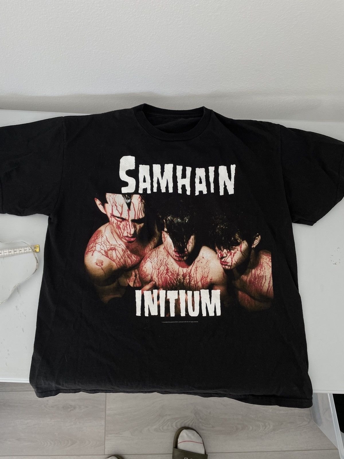 Band Tees × Vintage Samhain Misfits Glenn Danzig Initium Tee | Grailed