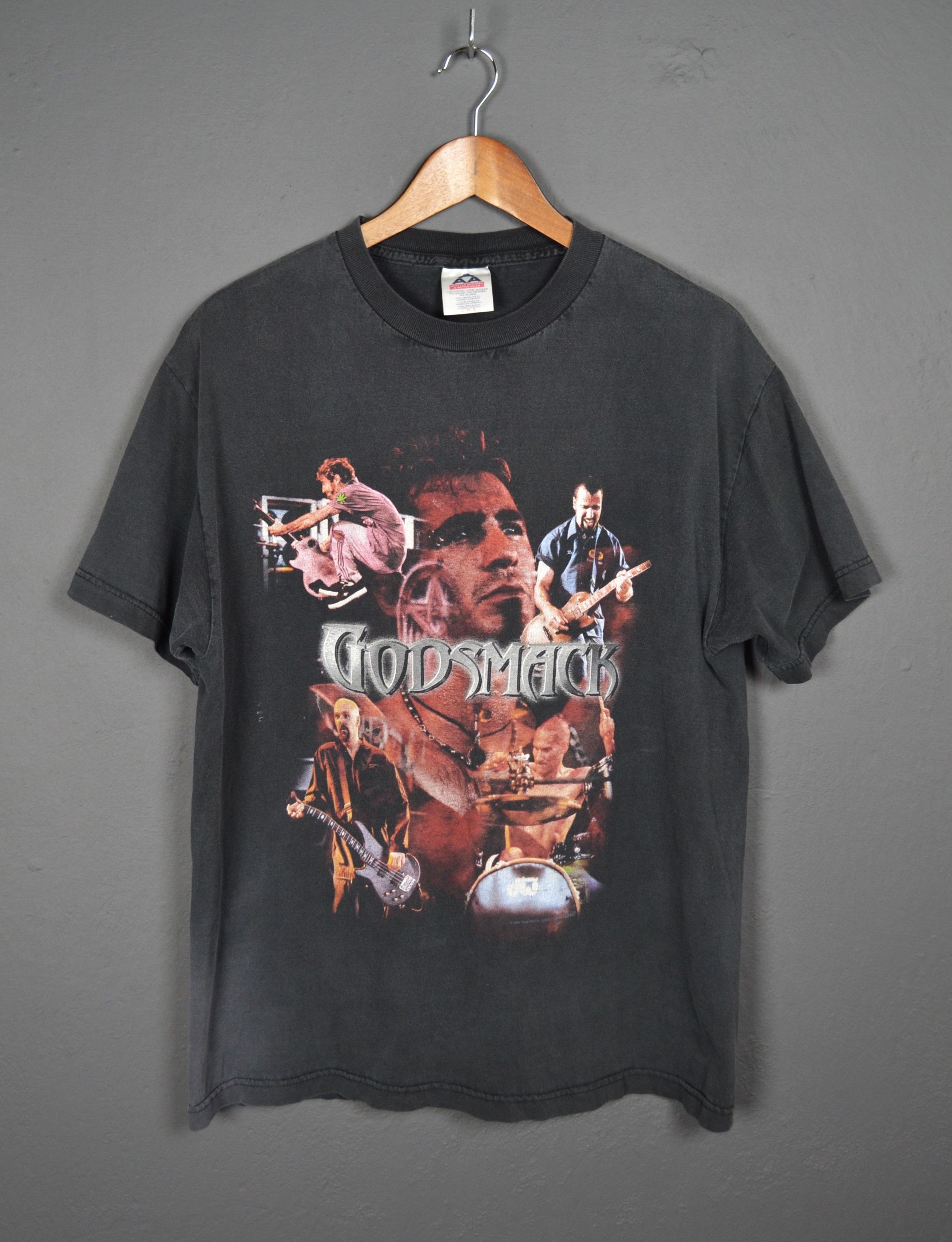 Band Tees Godsmack T-Shirt L Nu Metal 2000 Smack This Tour Size US L / EU 52-54 / 3 - 1 Thumbnail