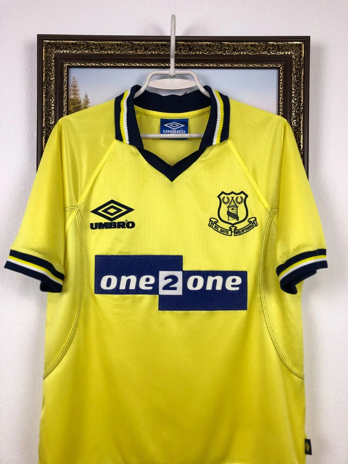Umbro Everton football Soccer shirt 1998 Jersey Trikot Size XS Size US XS / EU 42 / 0 - 2 Thumbnail
