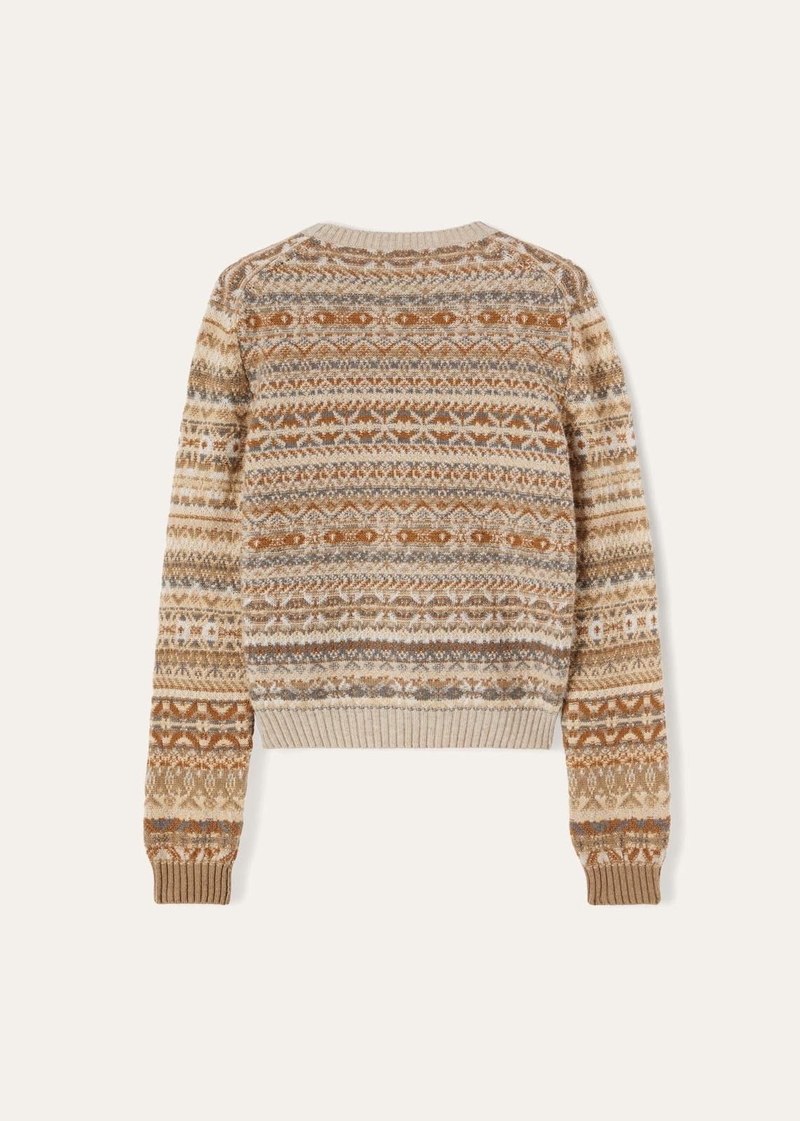 Loro Piana o1srvl11e0824 Kalgoorlie Crewneck Sweater in Multicolor Size M / US 6-8 / IT 42-44 - 2 Thumbnail