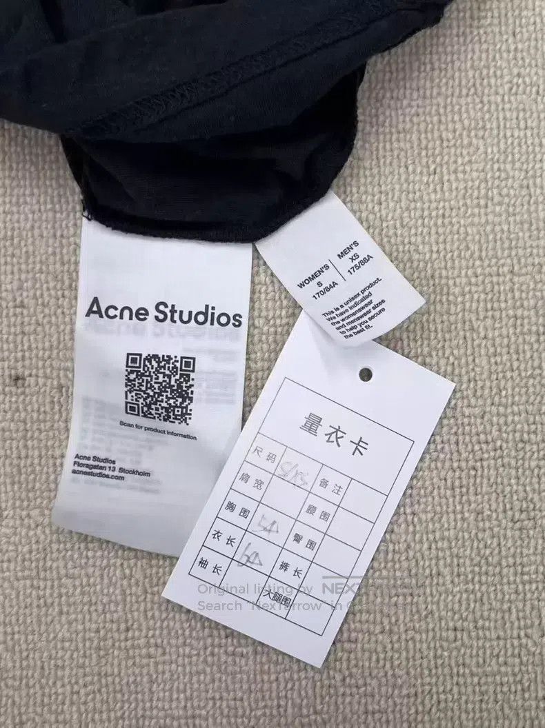 Acne Studios Acne Studios 1996 Series Letter Printed Crewneck Short Sle Size US XS / EU 42 / 0 - 4 Thumbnail