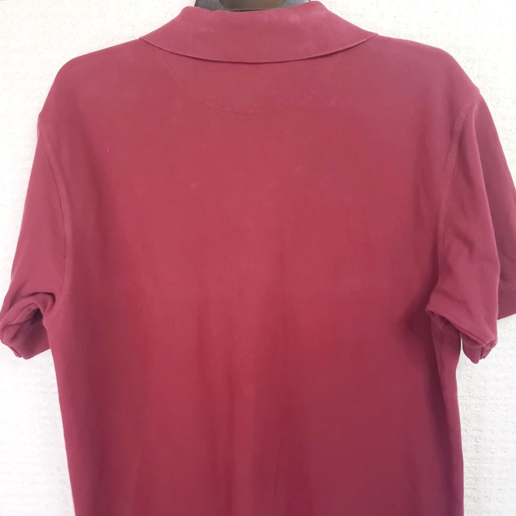 Vintage Edwards South Carolina Gamecocks Polo Shirt Mens L Garnet Short Sleeve Collared Logo Pullover Casual Golf All Seasons Moisture Wicking Quick Dry Knit Size US L / EU 52-54 / 3 - 7 Thumbnail
