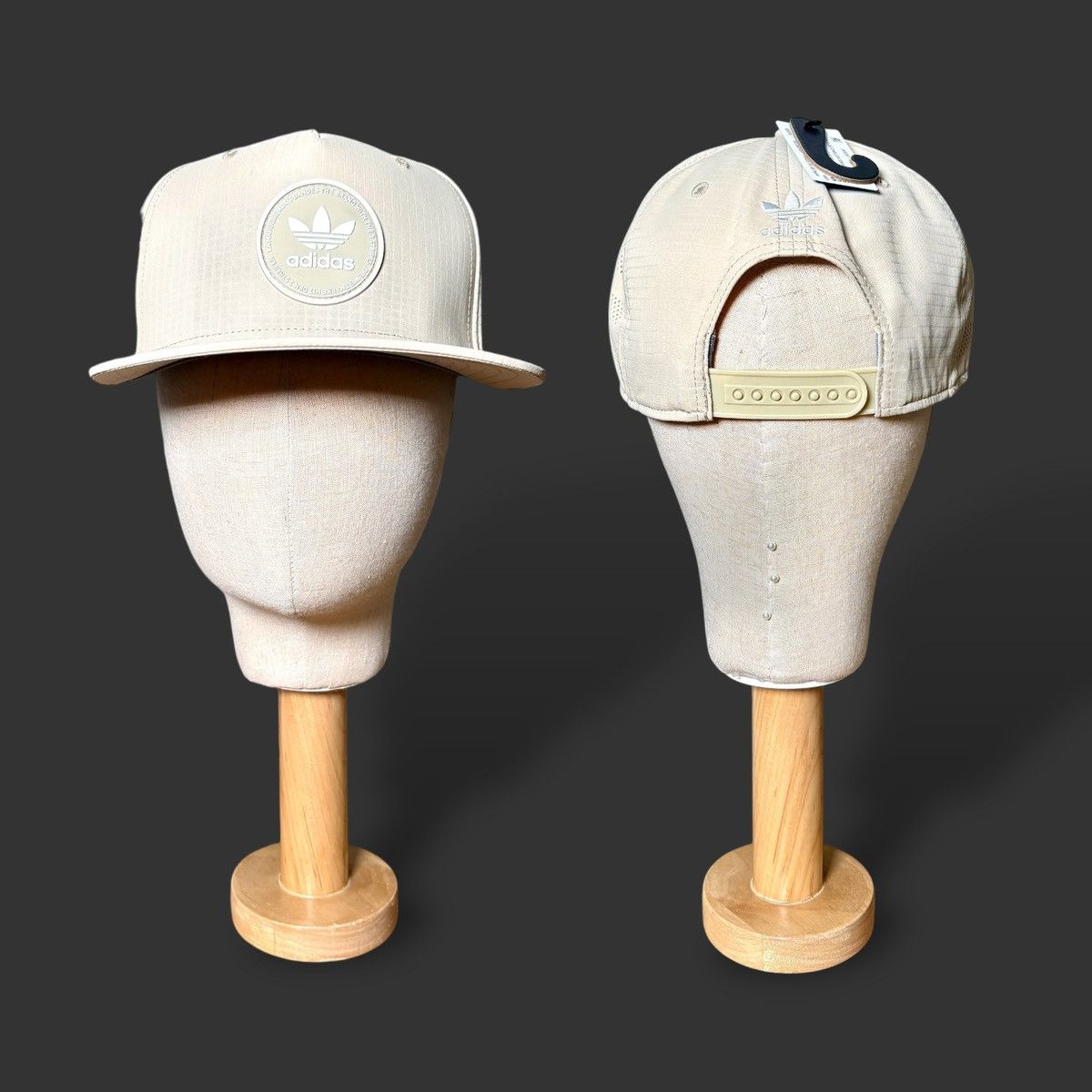 Adidas Adidas OG Emblem Men’s Beige Baseball Cap Sz OS Size ONE SIZE - 6 Thumbnail