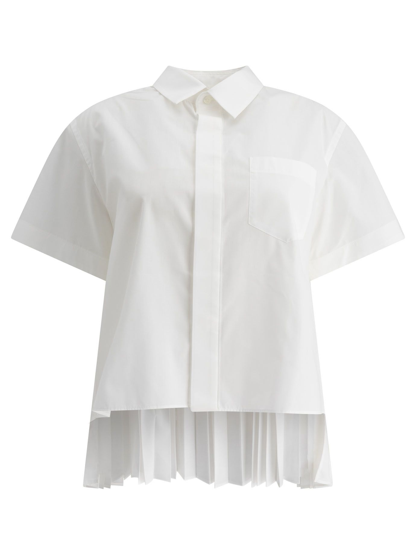 Sacai Cotton Poplin Shirt Size M / US 6-8 / IT 42-44 - 1 Thumbnail