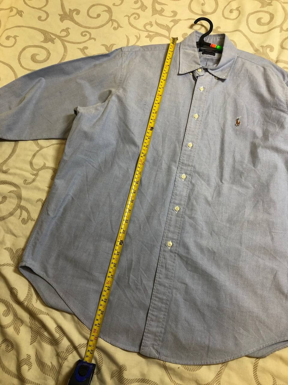 Polo Ralph Lauren Polo Ralph Lauren Blue Oxford Button Down Shirt Size US L / EU 52-54 / 3 - 9 Thumbnail
