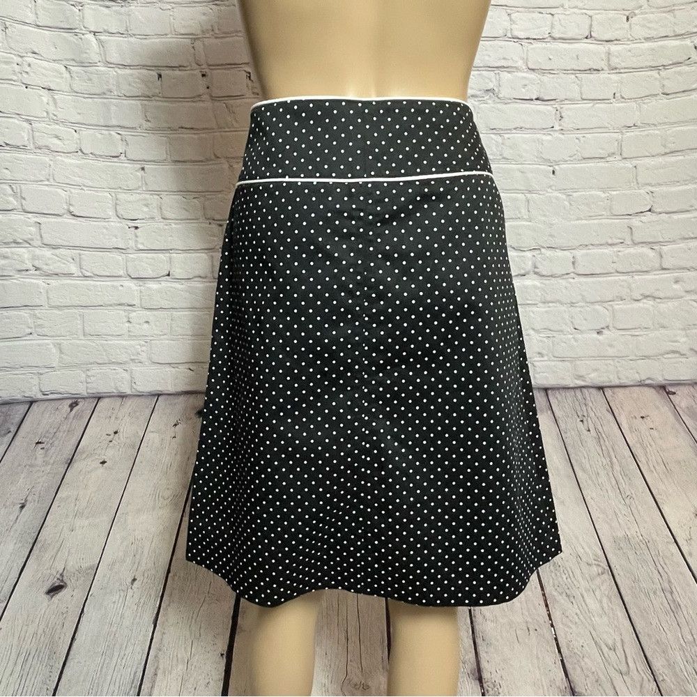 Other New Sinequanone Black Polka Dot Cotton Skirt Made in France Size 32" / US 10 / IT 46 - 3 Thumbnail