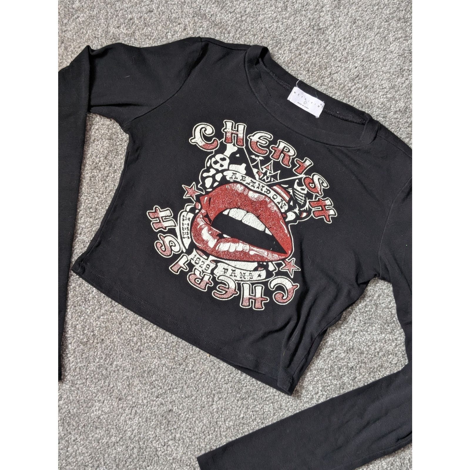 Other Grunge Streetwear Style Mini Long Sleeve Shirt by Meysikim Size L / US 10 / IT 46 - 1 Thumbnail