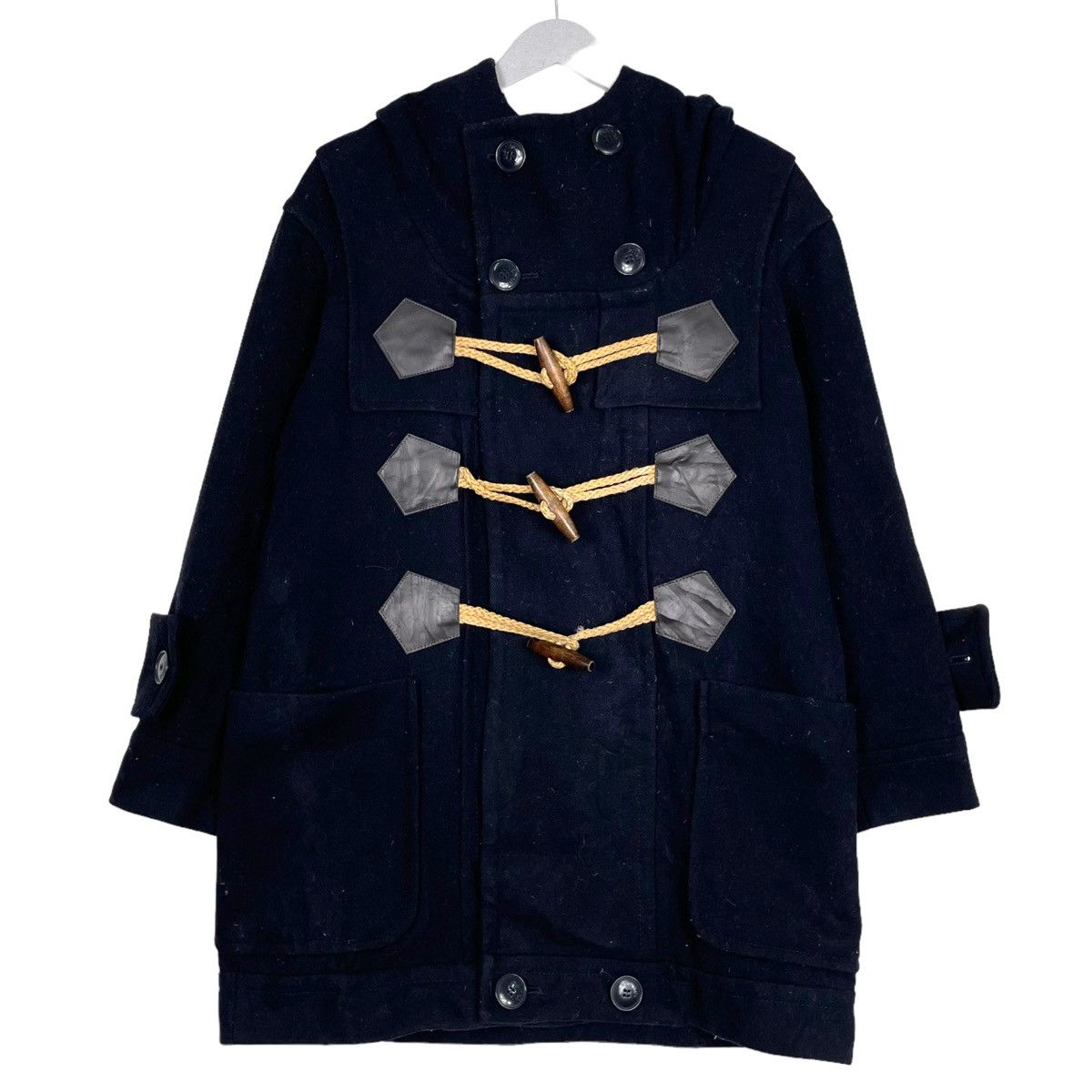 Issey Miyake 💥NENET BY ISSEY MIYAKE DUFFLE COAT JACKET Size US L / EU 52-54 / 3 - 1 Thumbnail