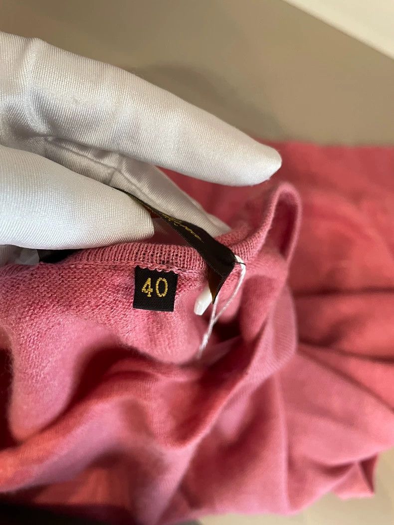 Loro Piana LORO PIANA Rose pink cashmere silk linen sweater Size M / US 6-8 / IT 42-44 - 7 Thumbnail