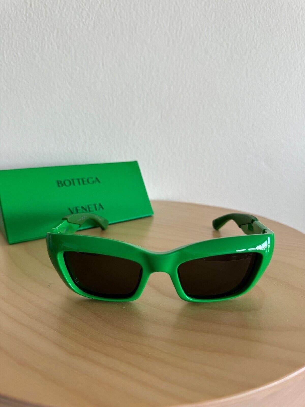 Bottega Veneta New Bottega Veneta sunglasses glasses BV1182S 003 green Size ONE SIZE - 1 Thumbnail