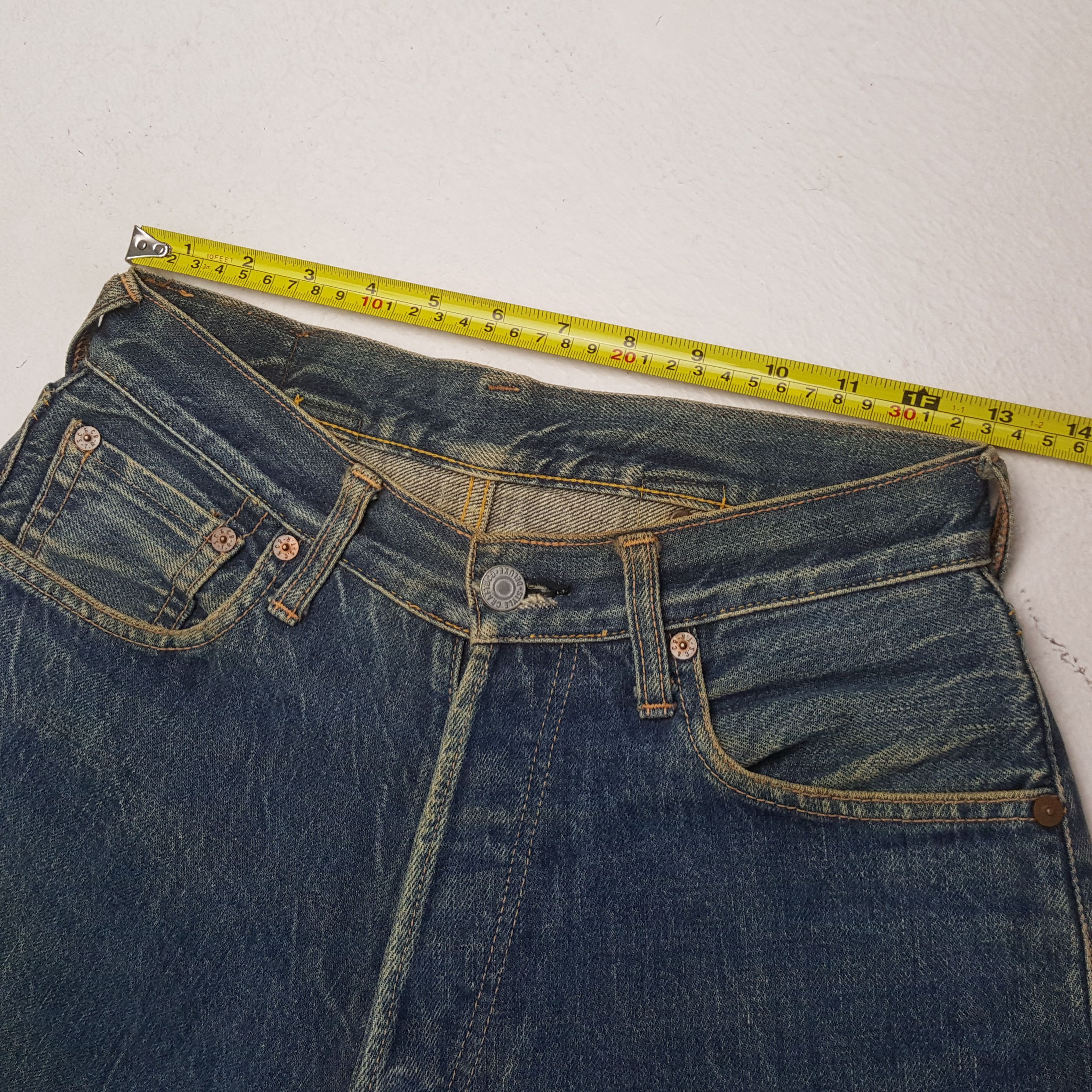 Evisu Evis Japanese Brand Streetwear Custom Daicock Jeans RR11 Size US 26 / EU 42 - 7 Thumbnail