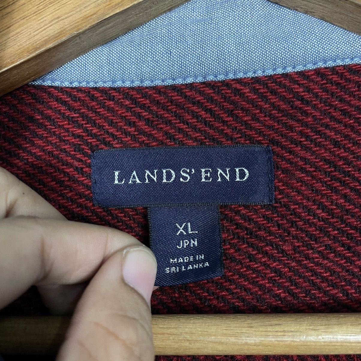 Lands' End Lands' End Wool Casual Jacket Size US L / EU 52-54 / 3 - 15 Thumbnail