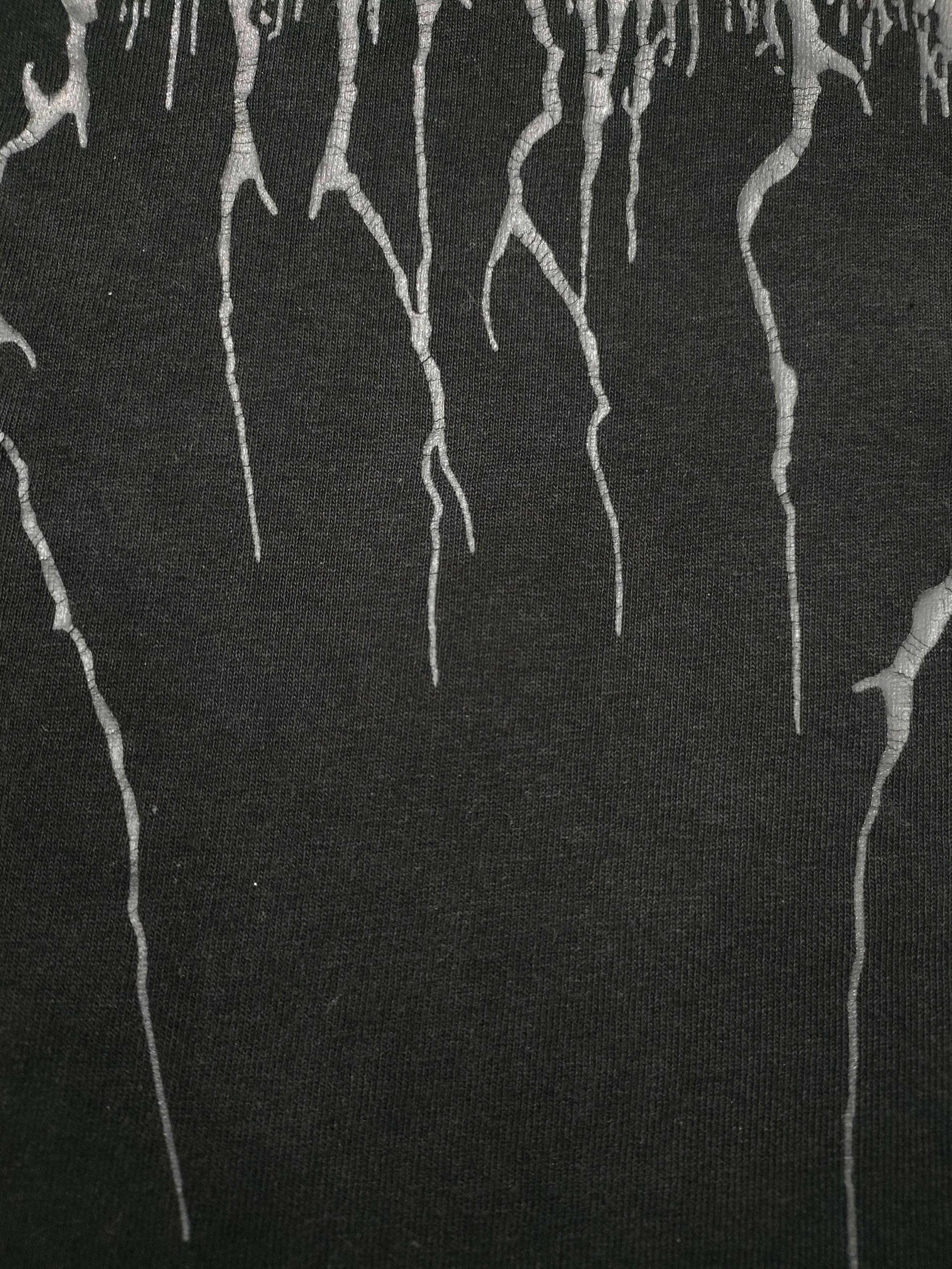 Band Tees Early 00s DARKTHRONE black on black print T-Shirt Size US L / EU 52-54 / 3 - 6 Thumbnail