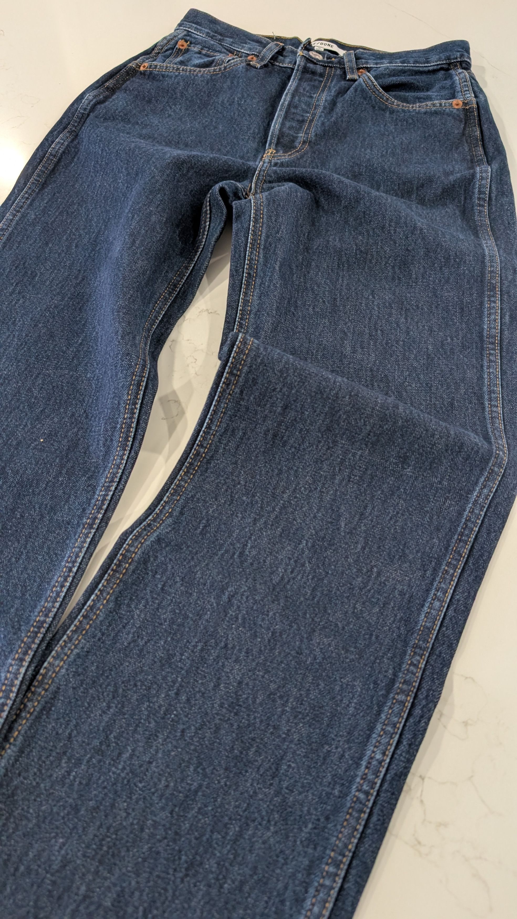 RE/DONE RE/DONE 90s High Rise Loose Jeans Size 24 Size 24" / US 00 / IT 34 - 15 Thumbnail