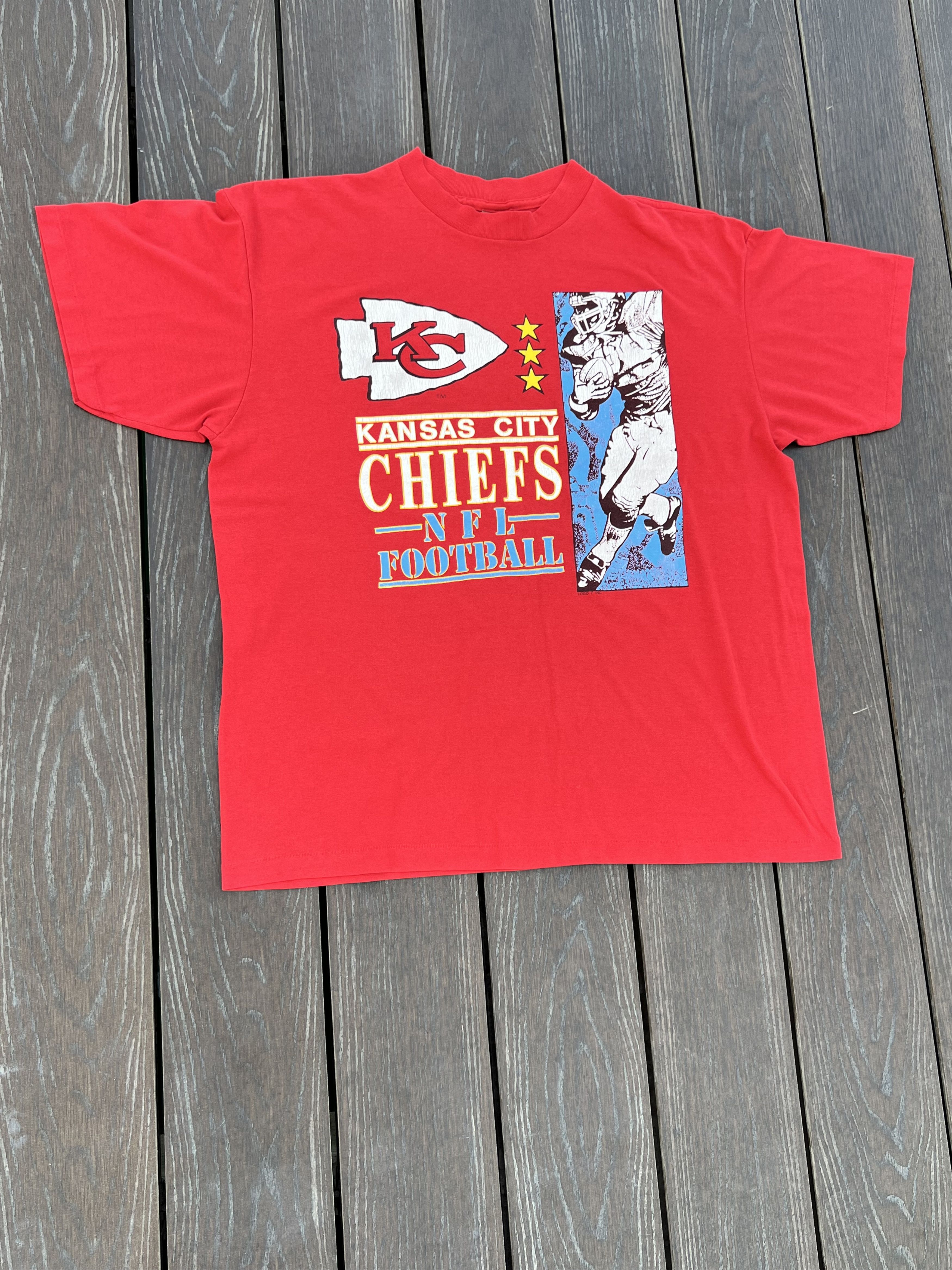 NFL Vintage kansas City Chiefs T-shirt Nfl Size US XL / EU 56 / 4 - 3 Thumbnail
