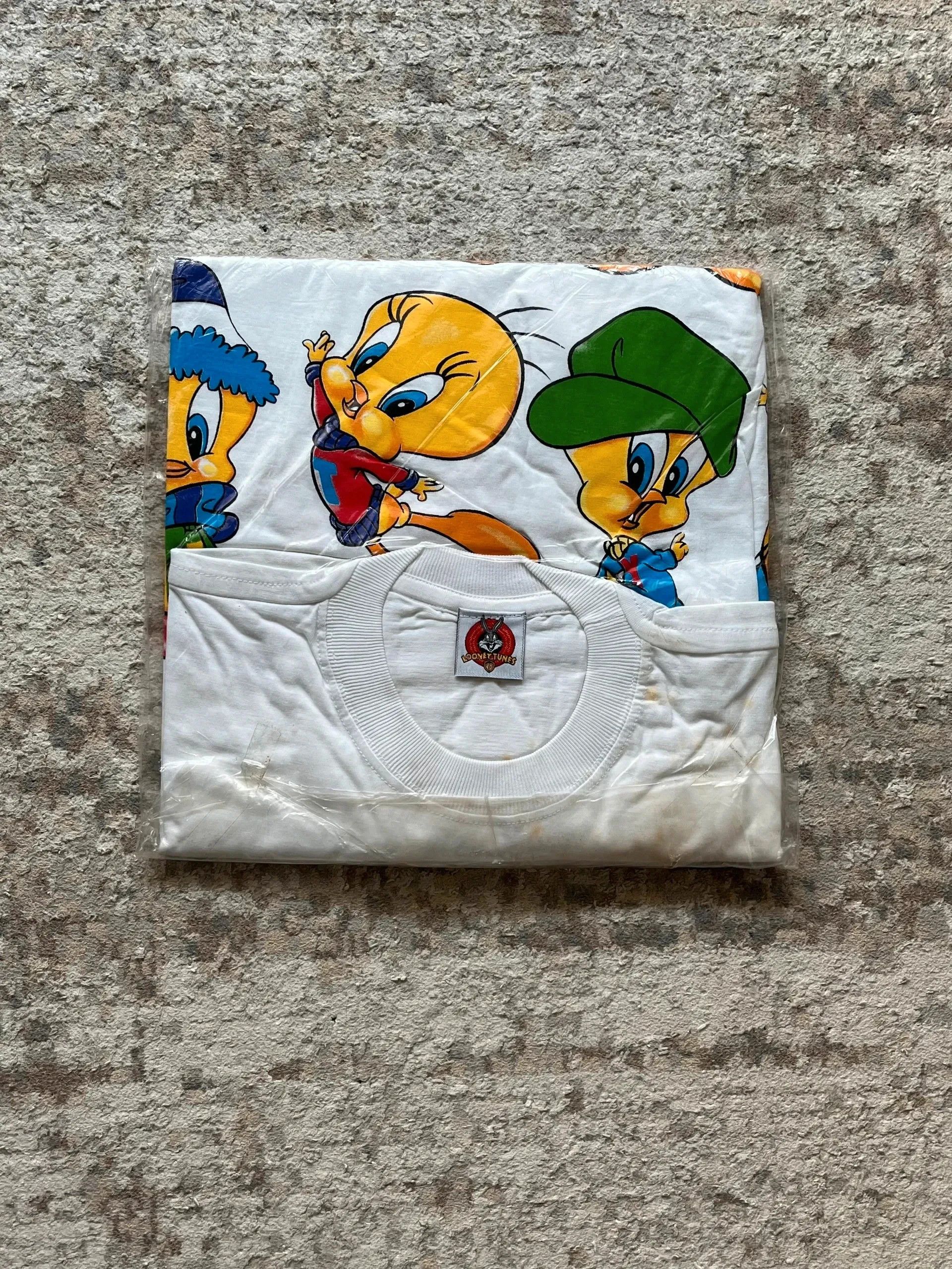 Warner Bros Looney Tunes Sz XL Dupla Vintage 1997 Made in Spain Official Size US XL / EU 56 / 4 - 2 Thumbnail