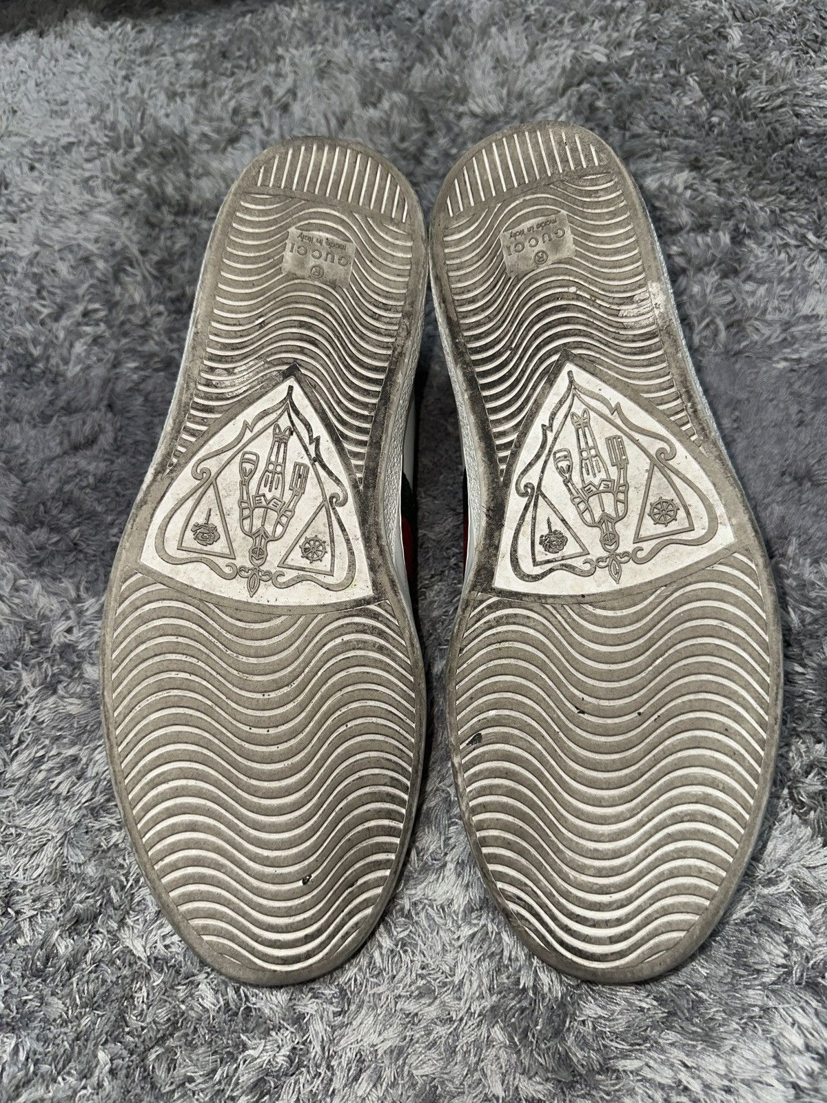 Gucci Gucci Leather Tennis sneakers Size US 9.5 / EU 42-43 - 5 Thumbnail