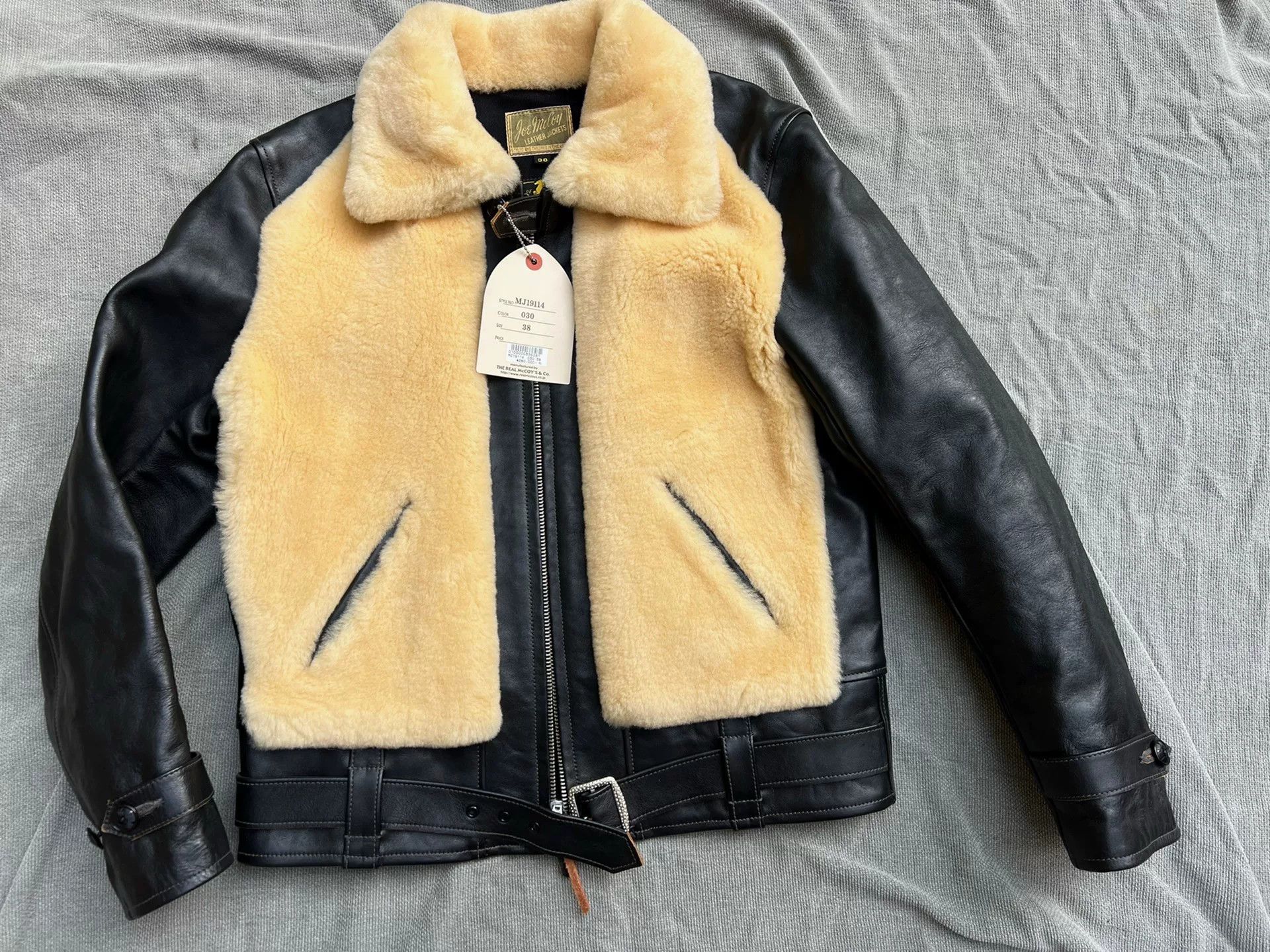 The Real McCoy's Joe McCoy Tea Core Horsehide Jacket Size US M / EU 48-50 / 2 - 1 Thumbnail