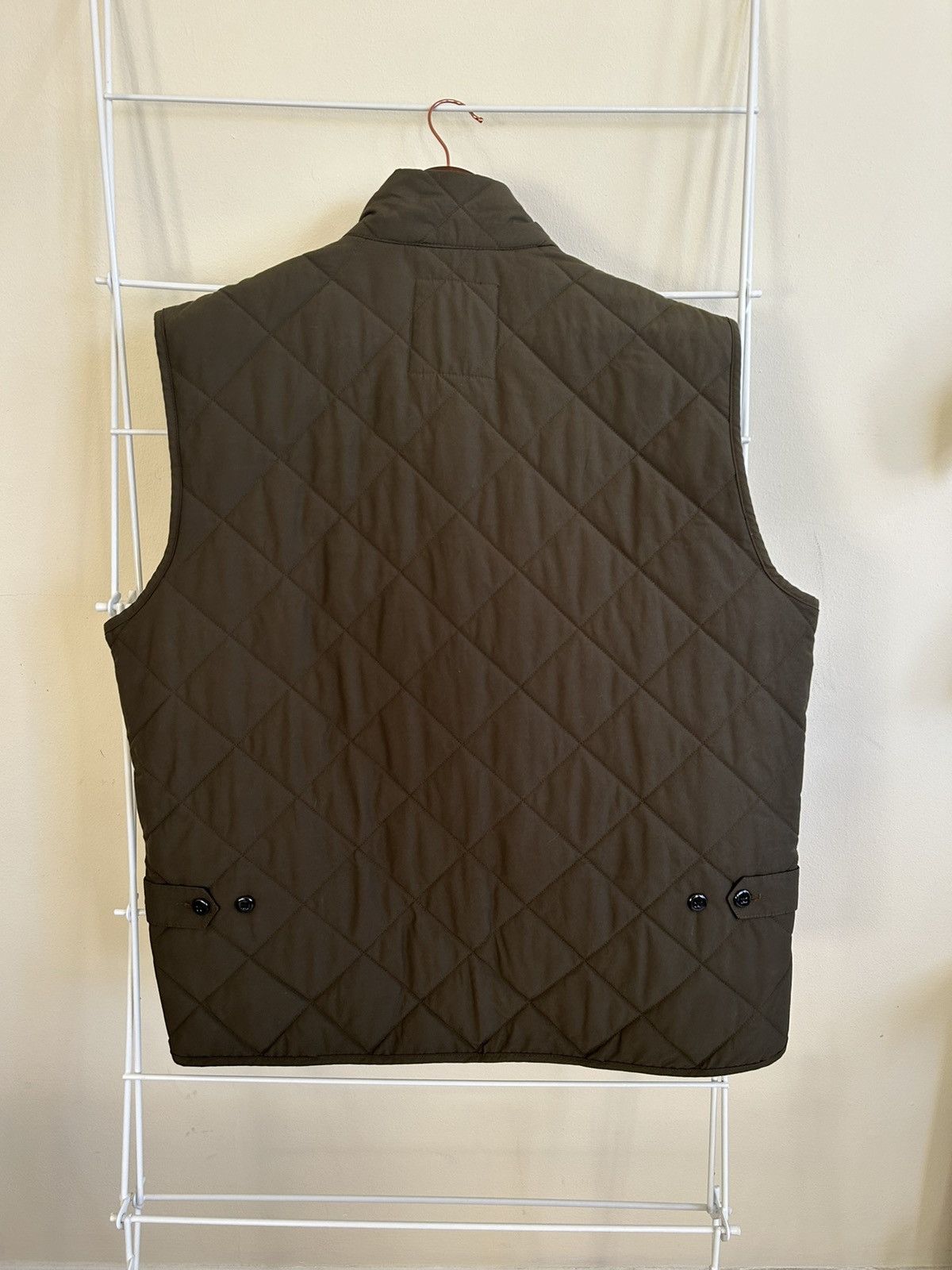J.Crew J Crew quilted vest in dark green Size US L / EU 52-54 / 3 - 2 Thumbnail