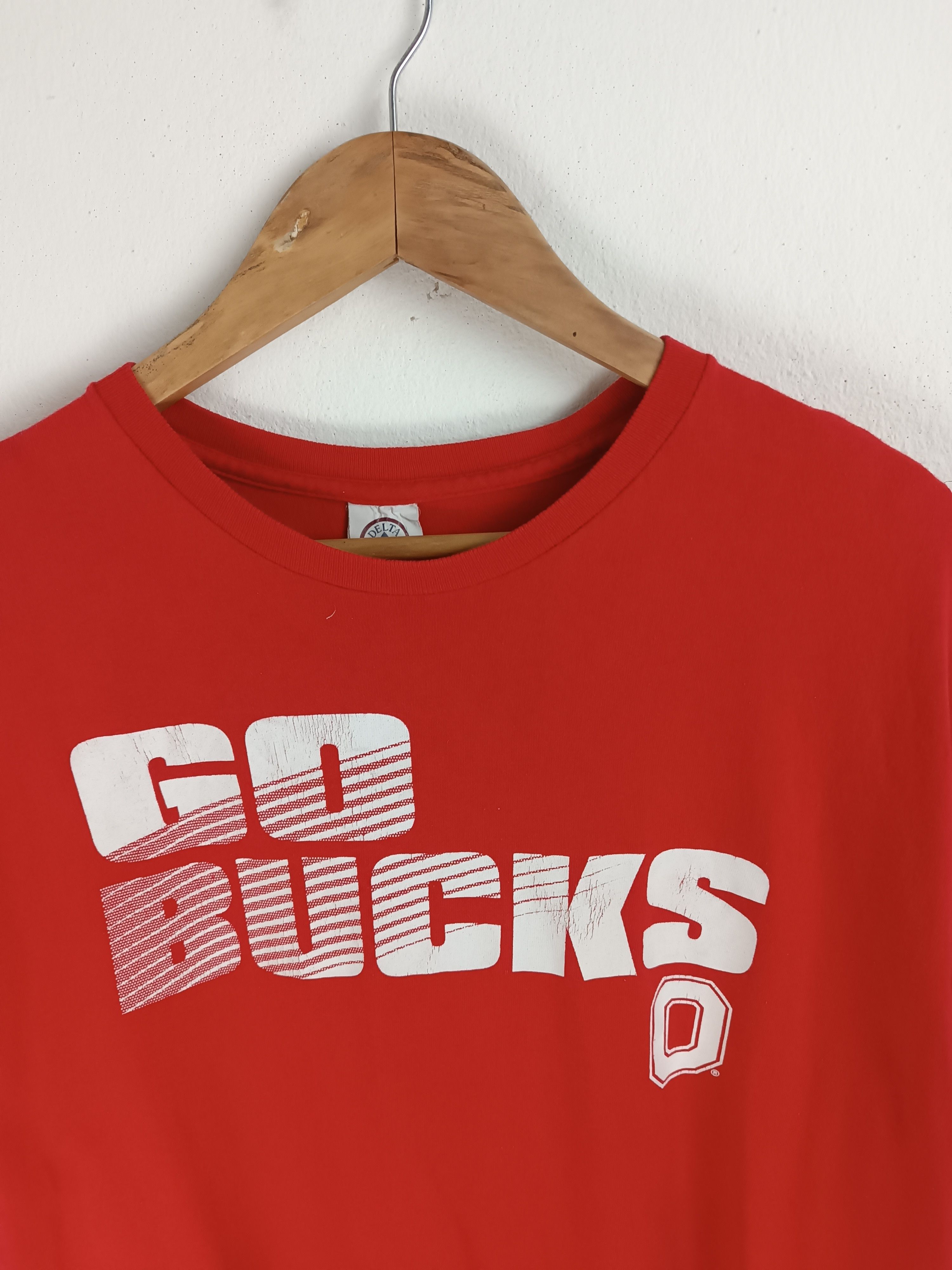 NFL VINTAGE GO BUCKS OHIO STATE BUCKEYE Y2K TEE Size US L / EU 52-54 / 3 - 11 Thumbnail