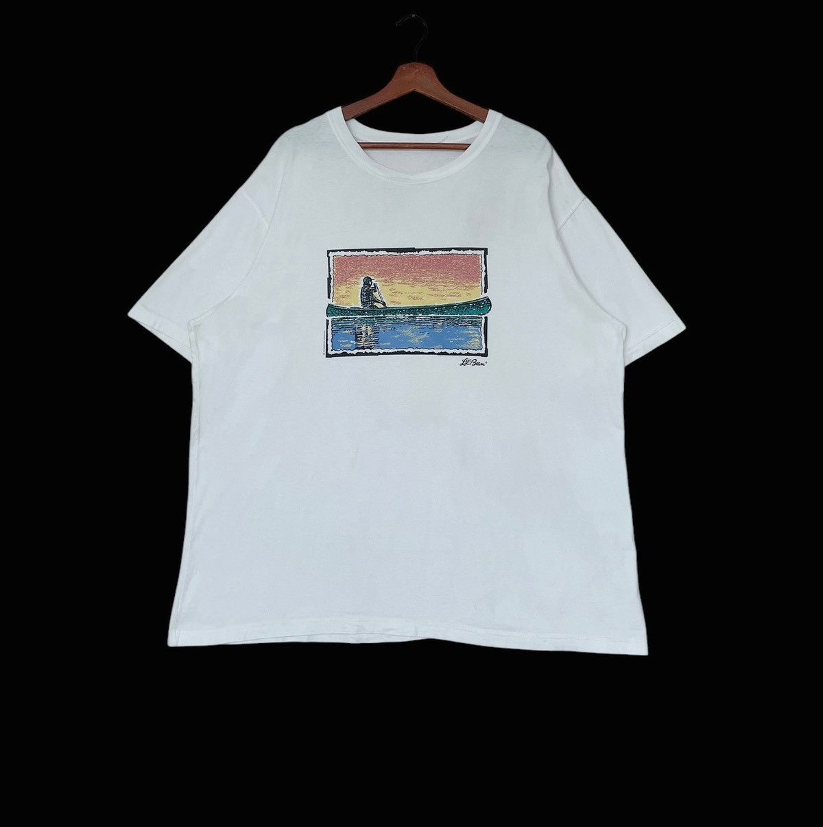 L.L. Bean × Vintage Vintage L.L Bean Oversized T-shirt 1990s Size US M / EU 48-50 / 2 - 1 Thumbnail