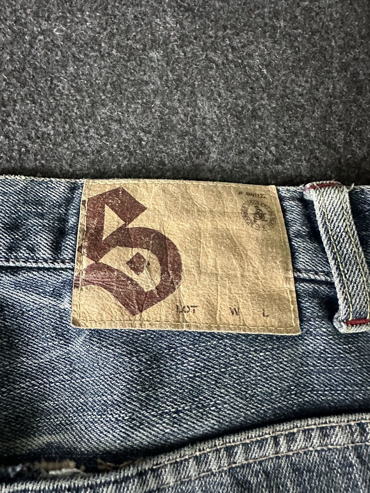 JNCO Baggy Scanner Fundamental Japan Denim 34x30 D226 Size US 34 / EU 50 - 8 Thumbnail