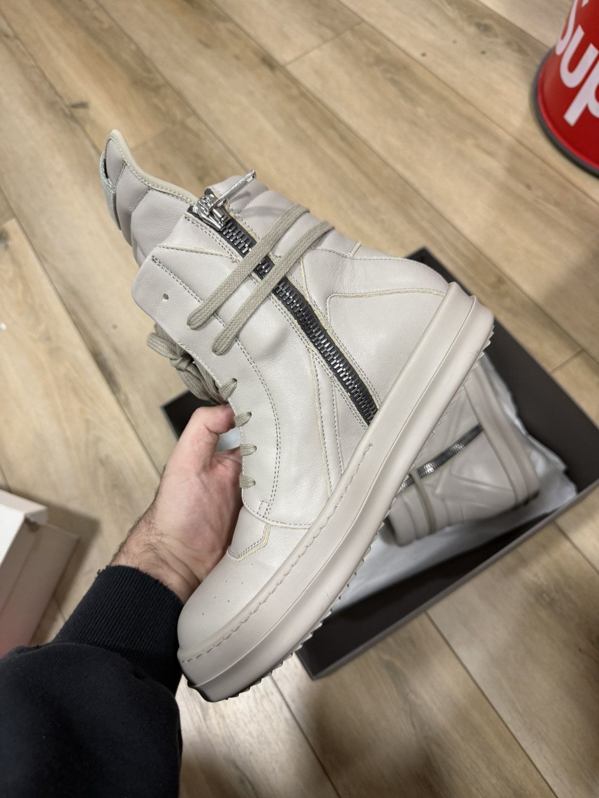 Rick Owens Rick owens cream geobasket Size US 8 / EU 41 - 3 Thumbnail