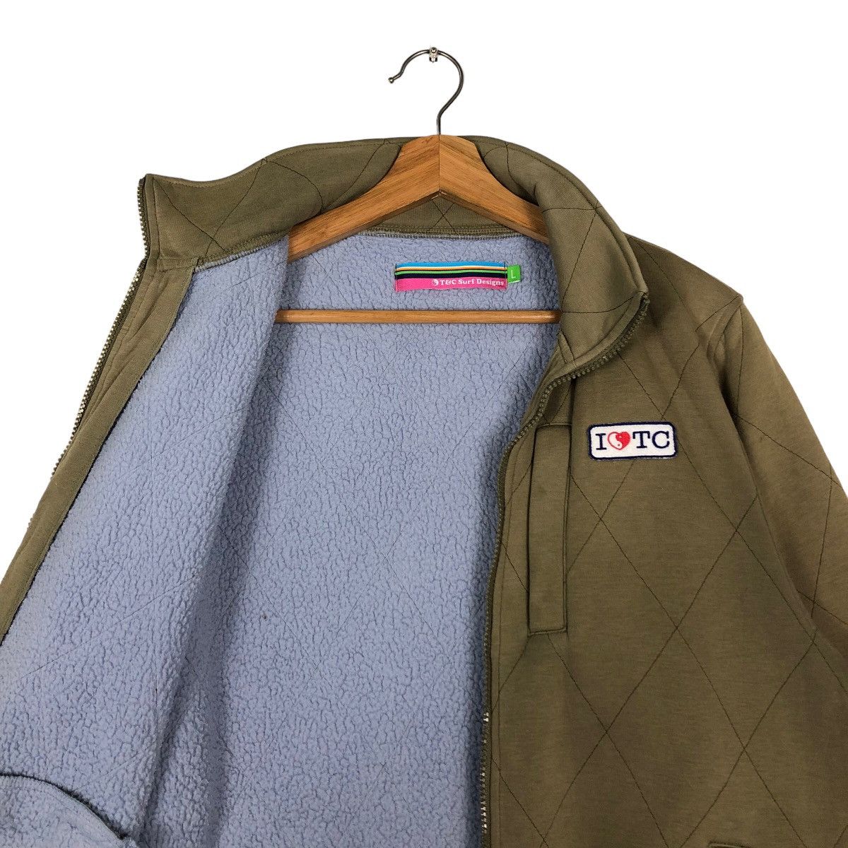 Japanese Brand 🔥Vtg Bomber Jacket Surf Zipper Big Logo Size US M / EU 48-50 / 2 - 10 Thumbnail