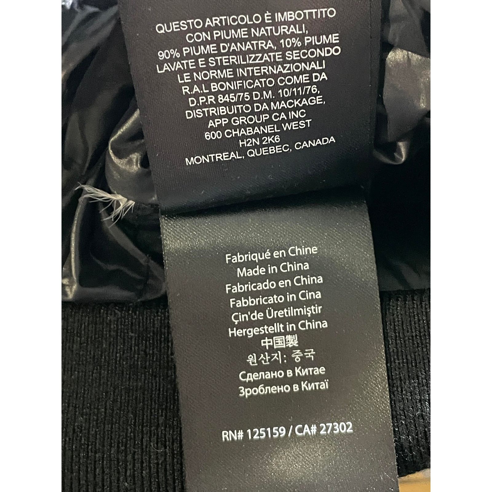 Mackage Mackage Black Fur Black Bomber Jacket Size US M / EU 48-50 / 2 - 4 Thumbnail