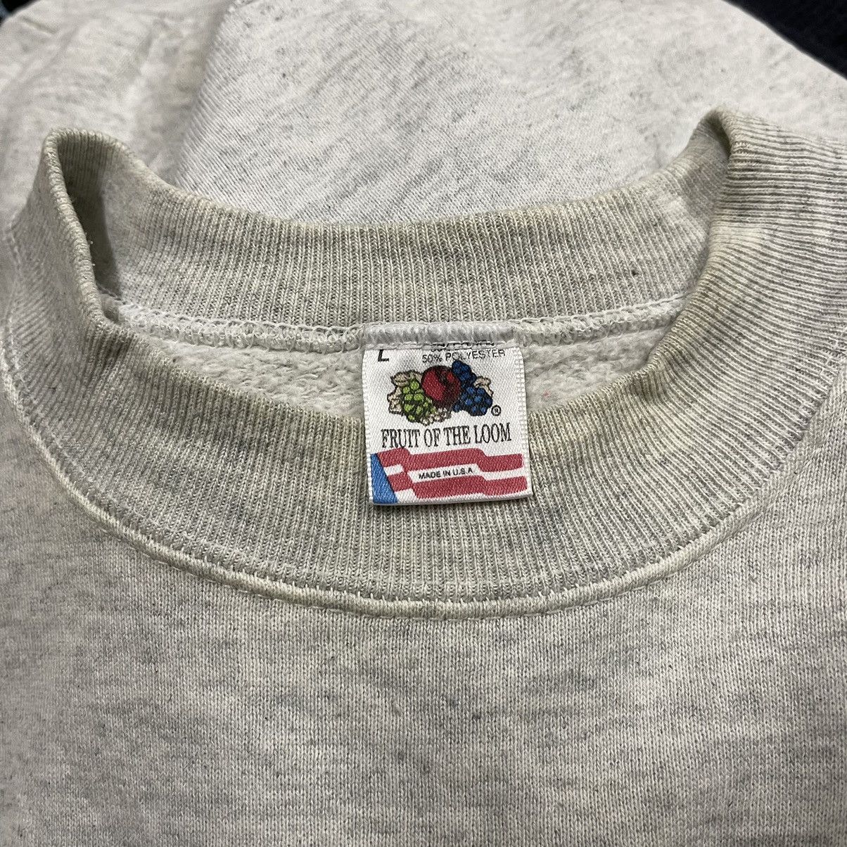 Fruit Of The Loom Vintage 90s ILLINOIS BELL sweatshirt pullover Size US L / EU 52-54 / 3 - 4 Thumbnail