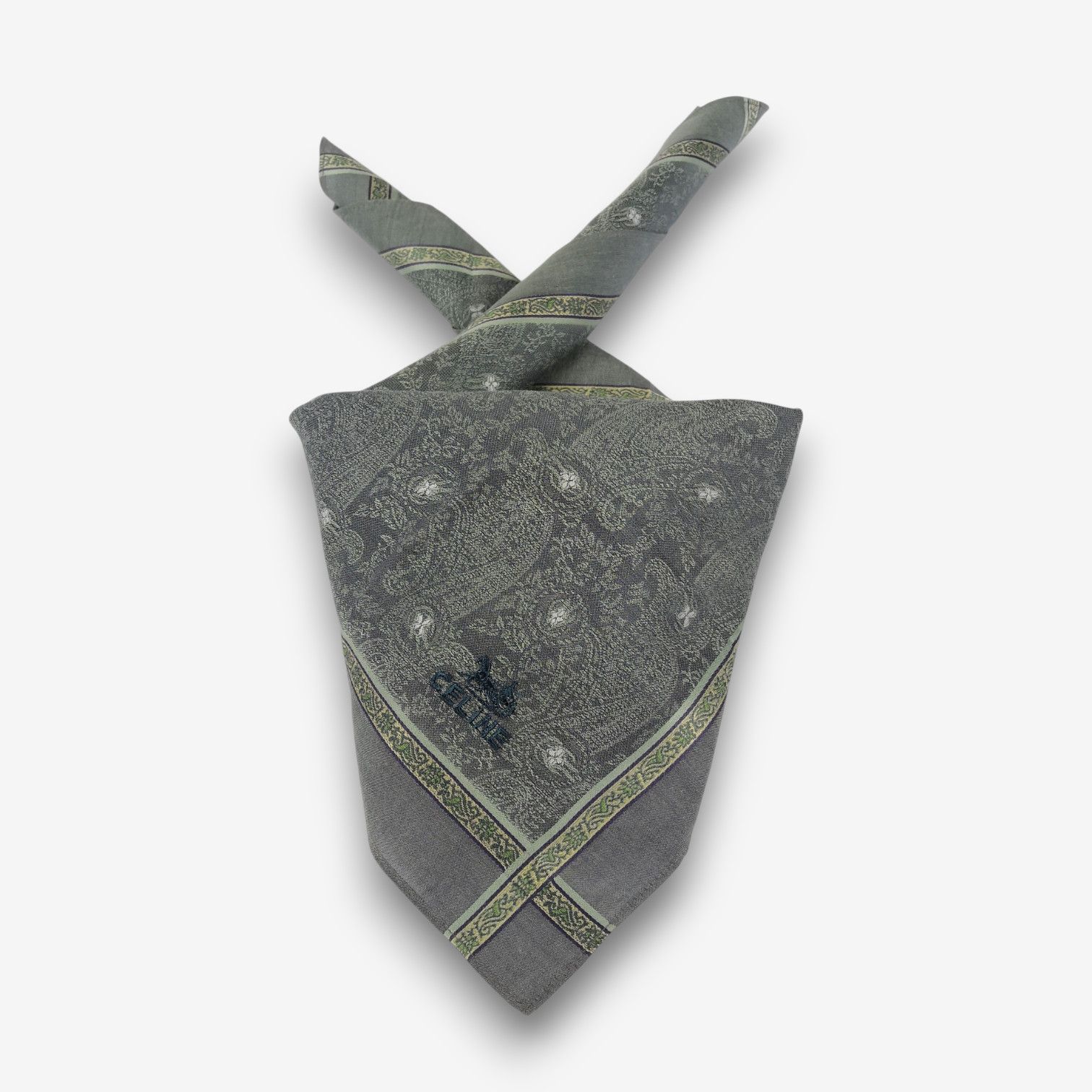 Celine Vintage Celine Paris Handkerchief Neckerchief Bandana Size ONE SIZE - 1 Thumbnail