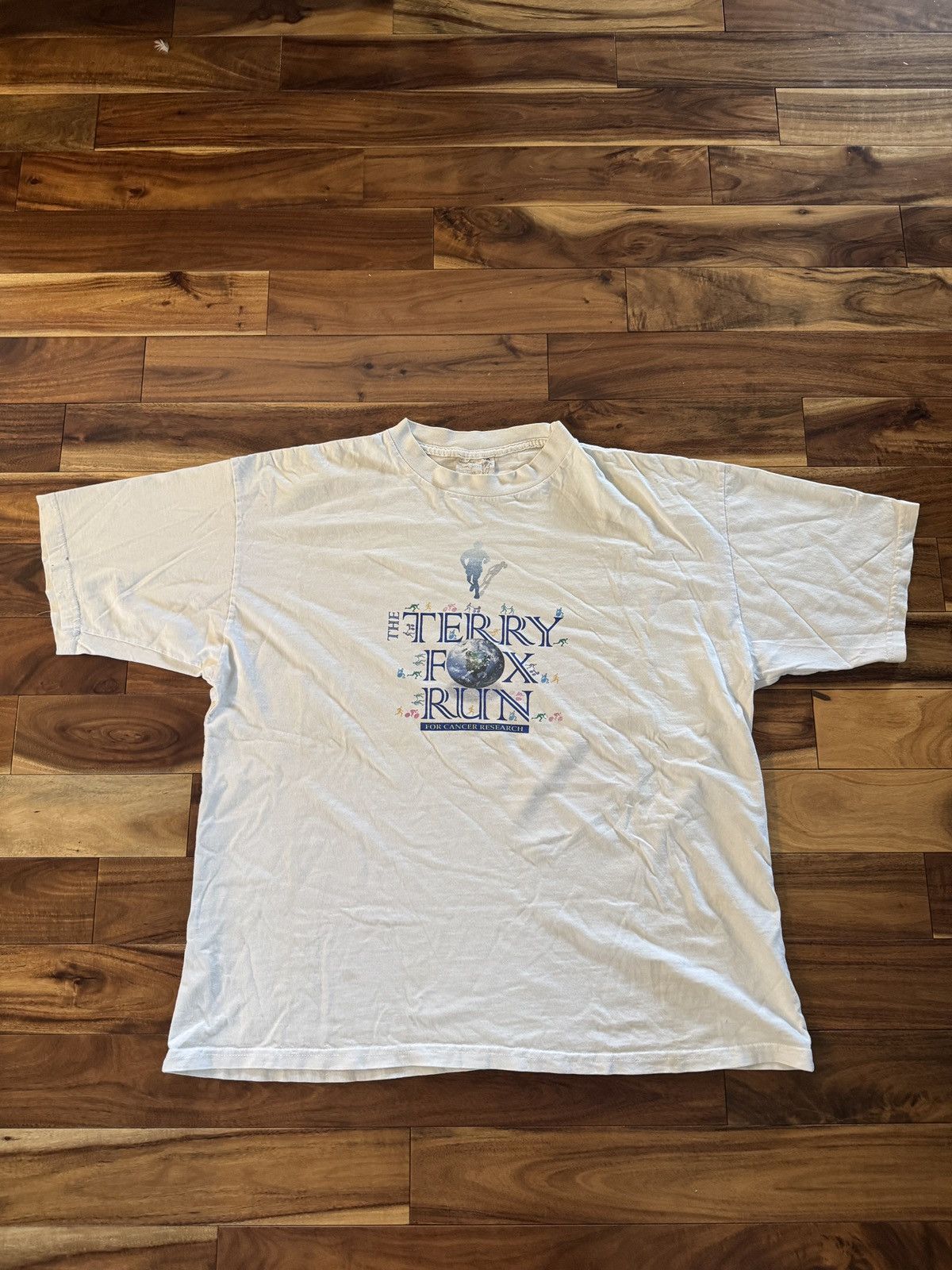 Vintage Vintage terry fox run Size US XL / EU 56 / 4 - 1 Thumbnail