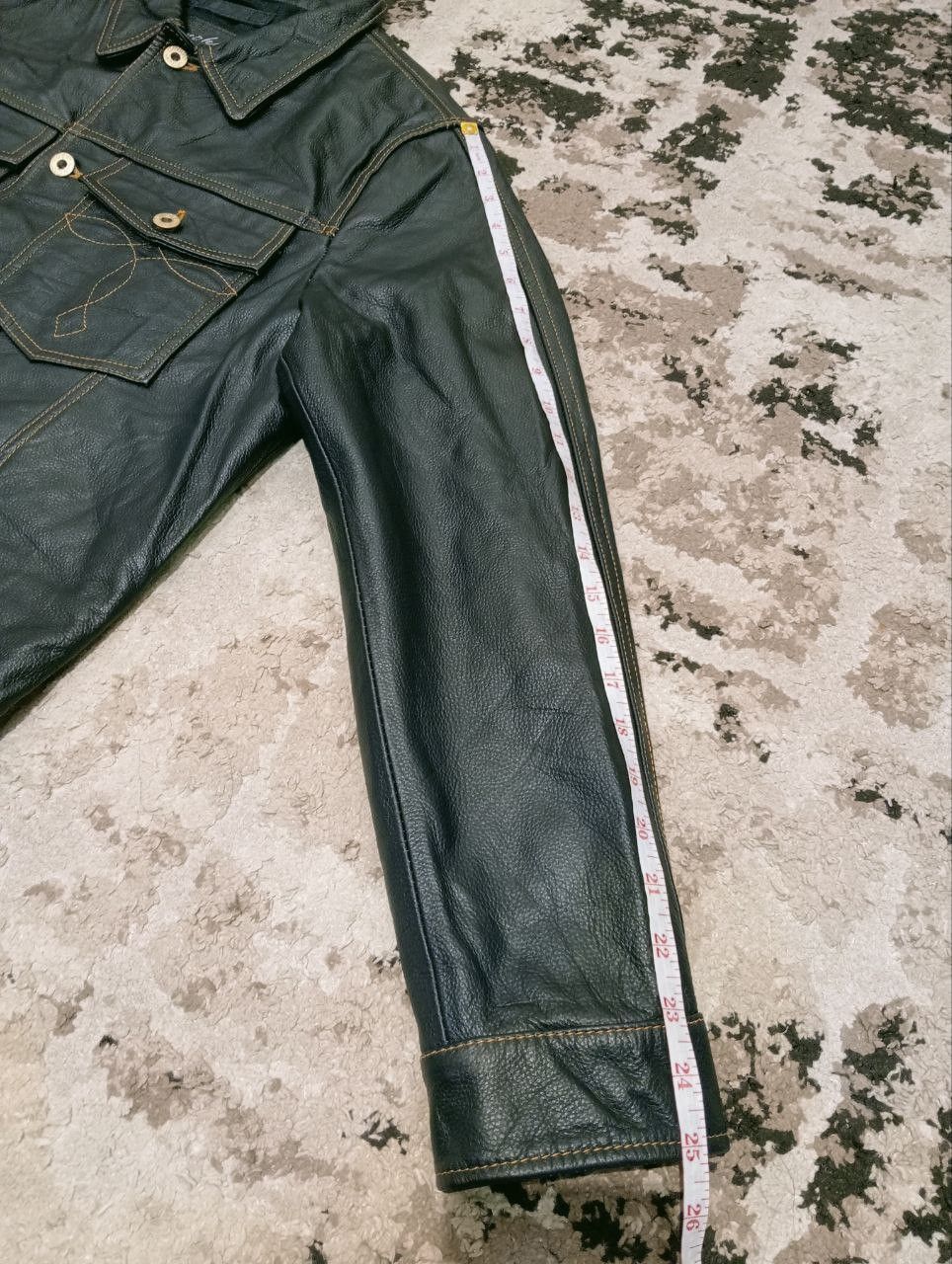 Japanese Brand CURPHEY UNION MADE LEATHER JACKET Size US XXL / EU 58 / 5 - 18 Thumbnail