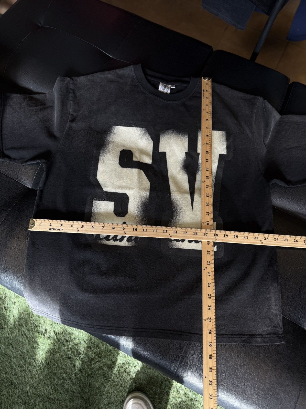 Saint Vanity Saint Vanity UNRELEASED Tee Shirt Logo Black Size L (NEW) Size US L / EU 52-54 / 3 - 6 Thumbnail